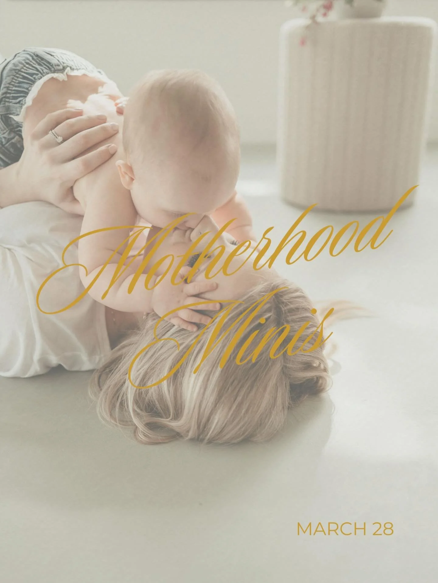 Studio minis are BACK! ✨

These sessions are short and sweet. They are perfect for mama and her littles (the best Mother&rsquo;s Day gift idea) but also are perfect to get some updated family photos with the whole crew included!

This year we will be