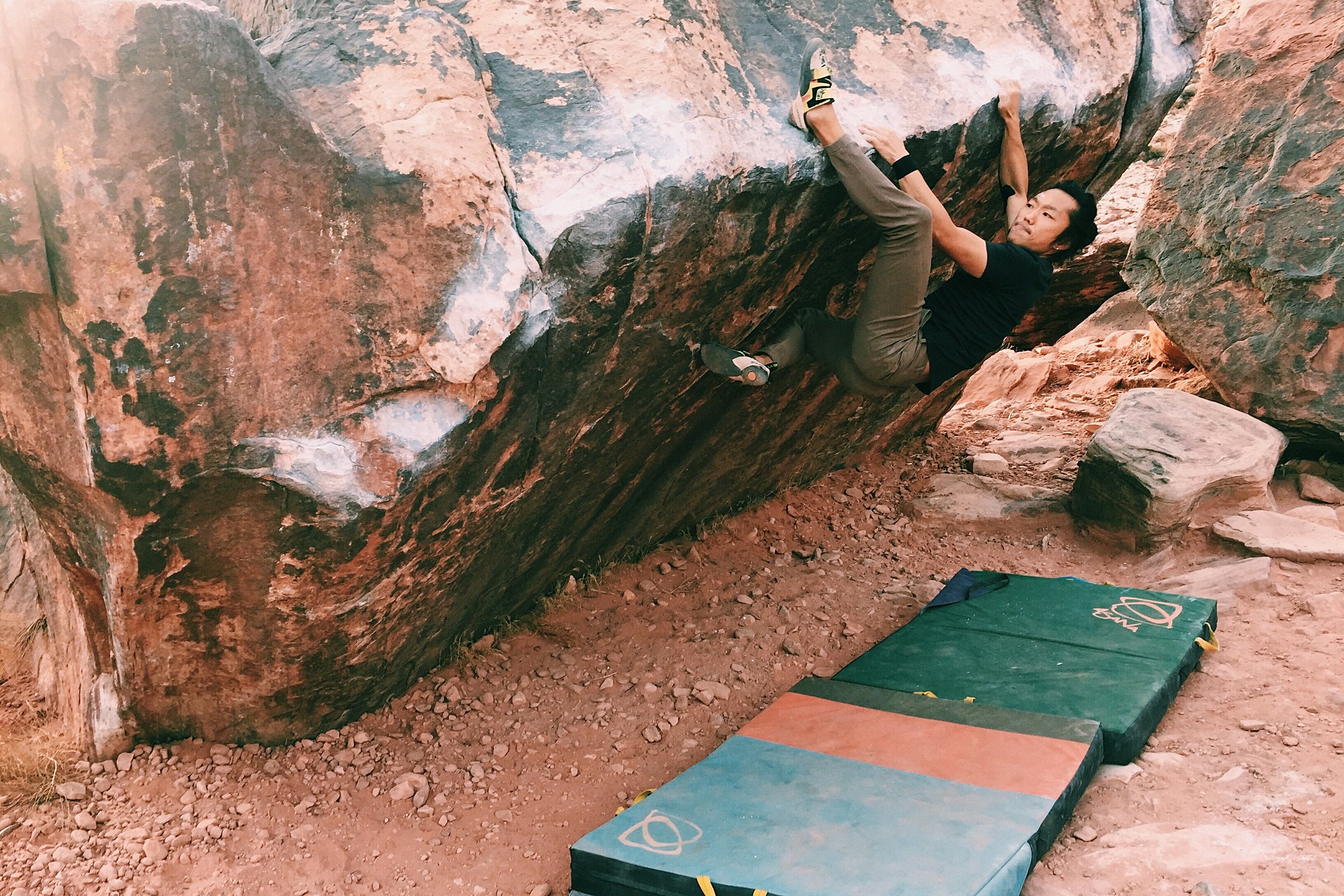 Thomas Moon in Red Rocks. Photo Credit Evelyn Jong