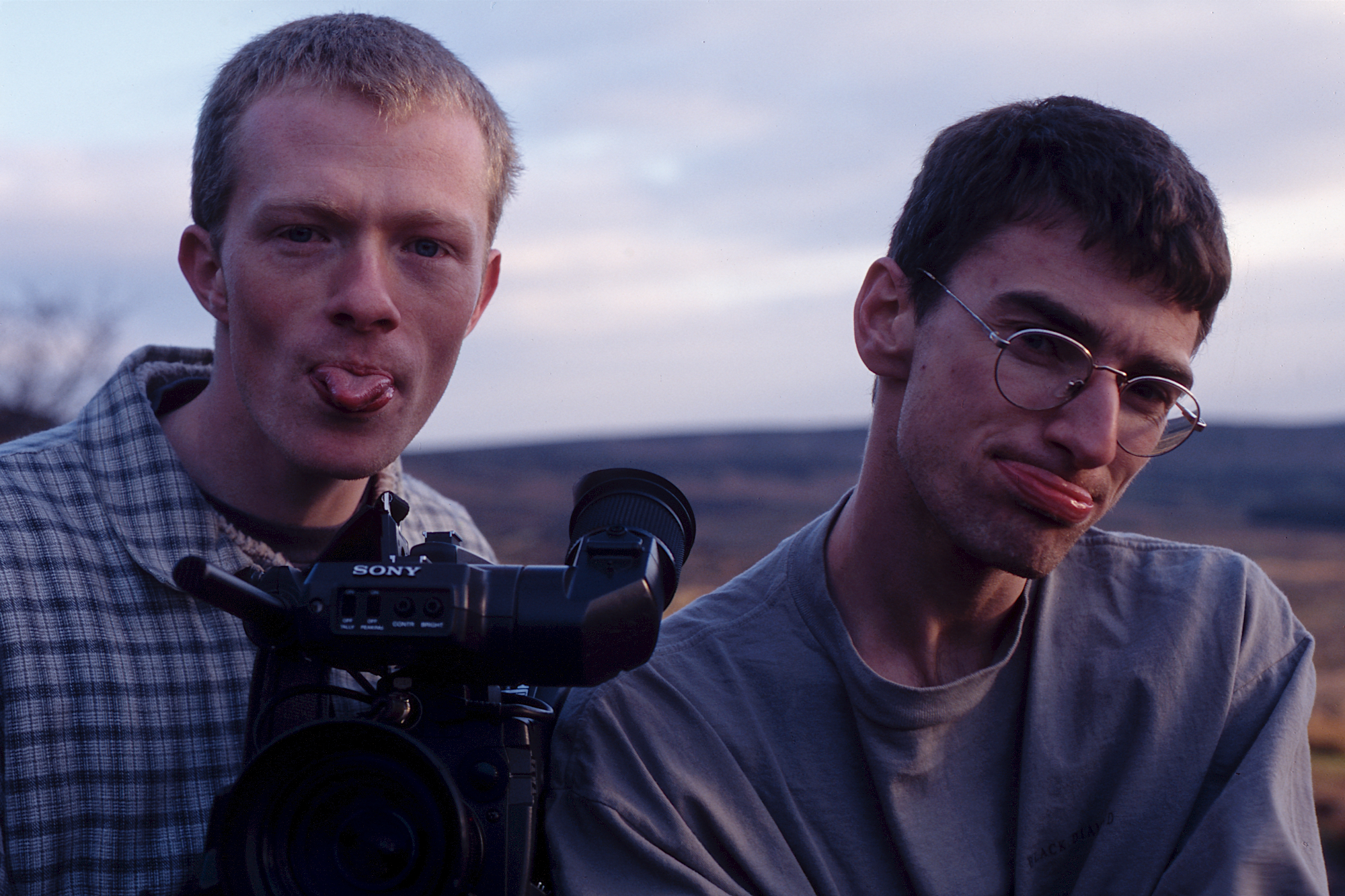 Rich Heap (right) and Mark Turnbull. Photo: Seb Grieve