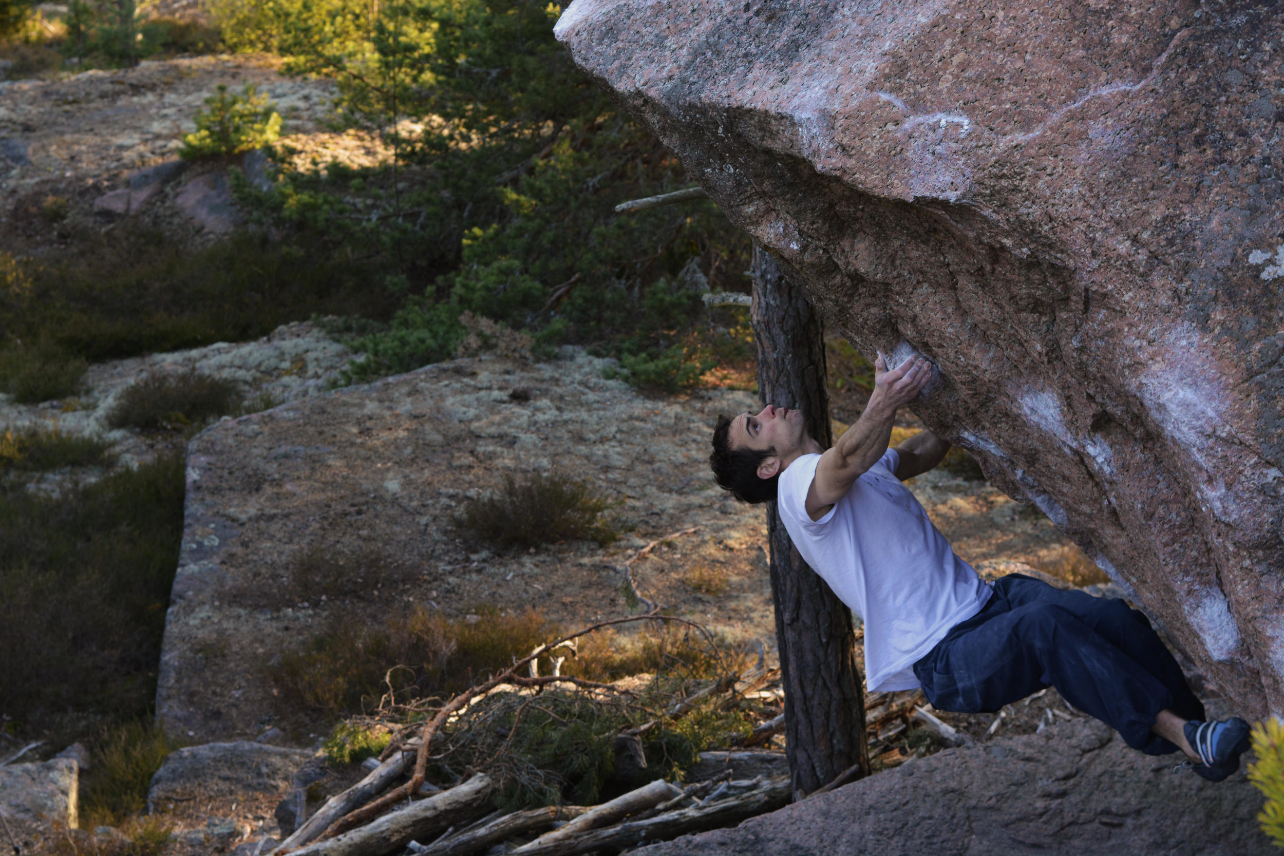 The Hourglass 8b (V13) - Västervik, Sweden. Taken by Stefan Rasmussen.