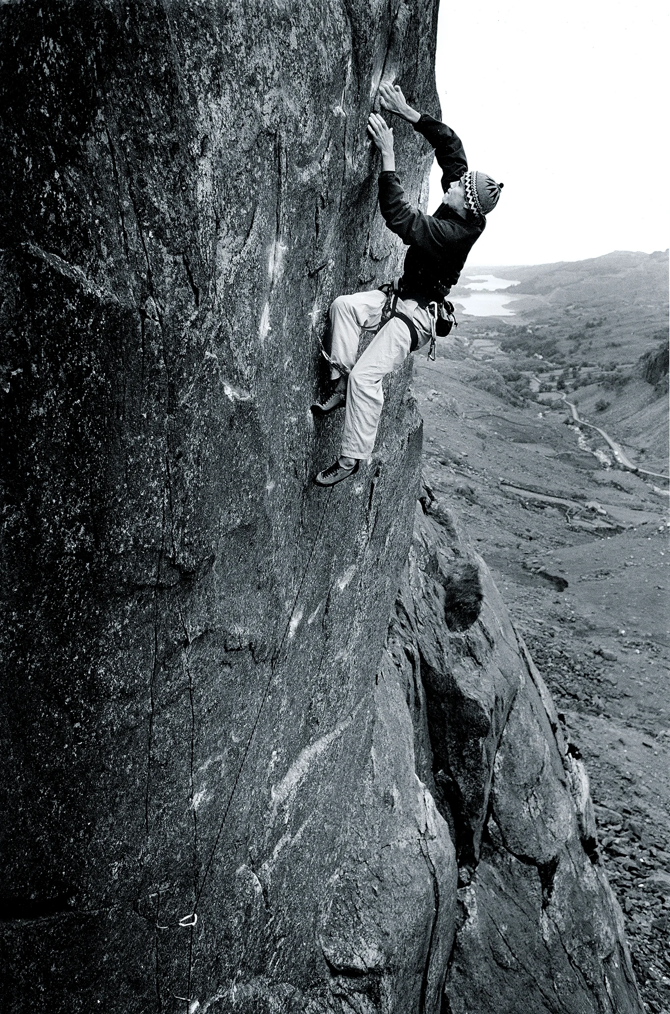 Leo Houlding on the first ascent of Trauma E8 7a, Dinas Mot, Llanberis Pass, North Wales