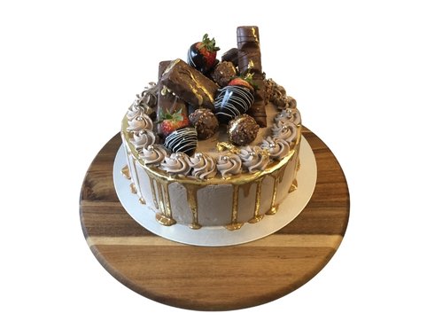 Chocolate Vodka-Golden-Drip