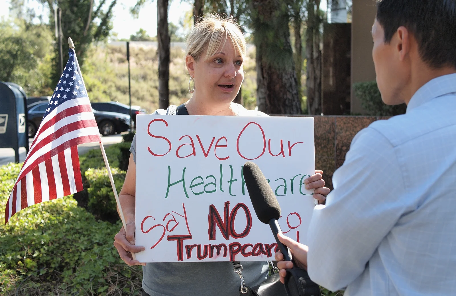 Trumpcare Vote Rally - Vista - May 4, 2017
