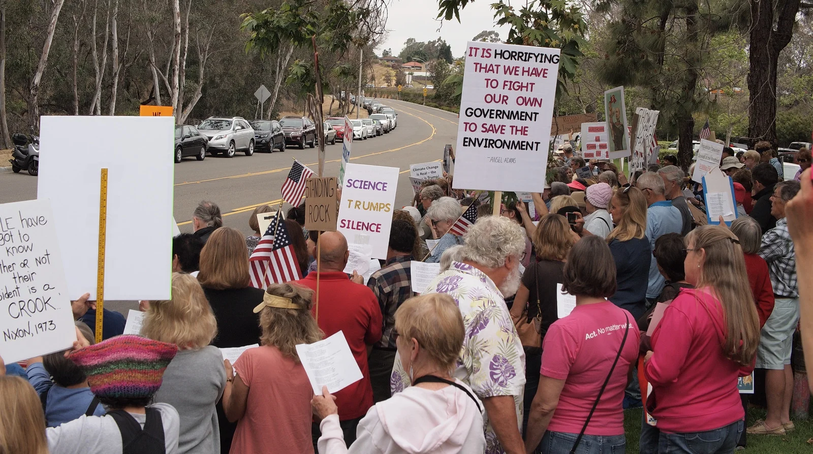 Issa Office Rally - Vista - April 18, 2017