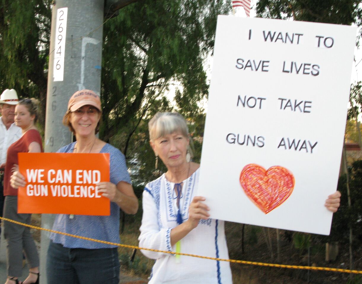 Gun Control Rally - Escondido - October 6, 2017