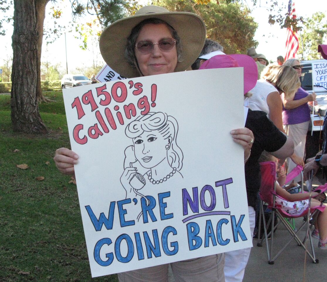 Stop The War On Women Rally - Vista - October 24, 2017