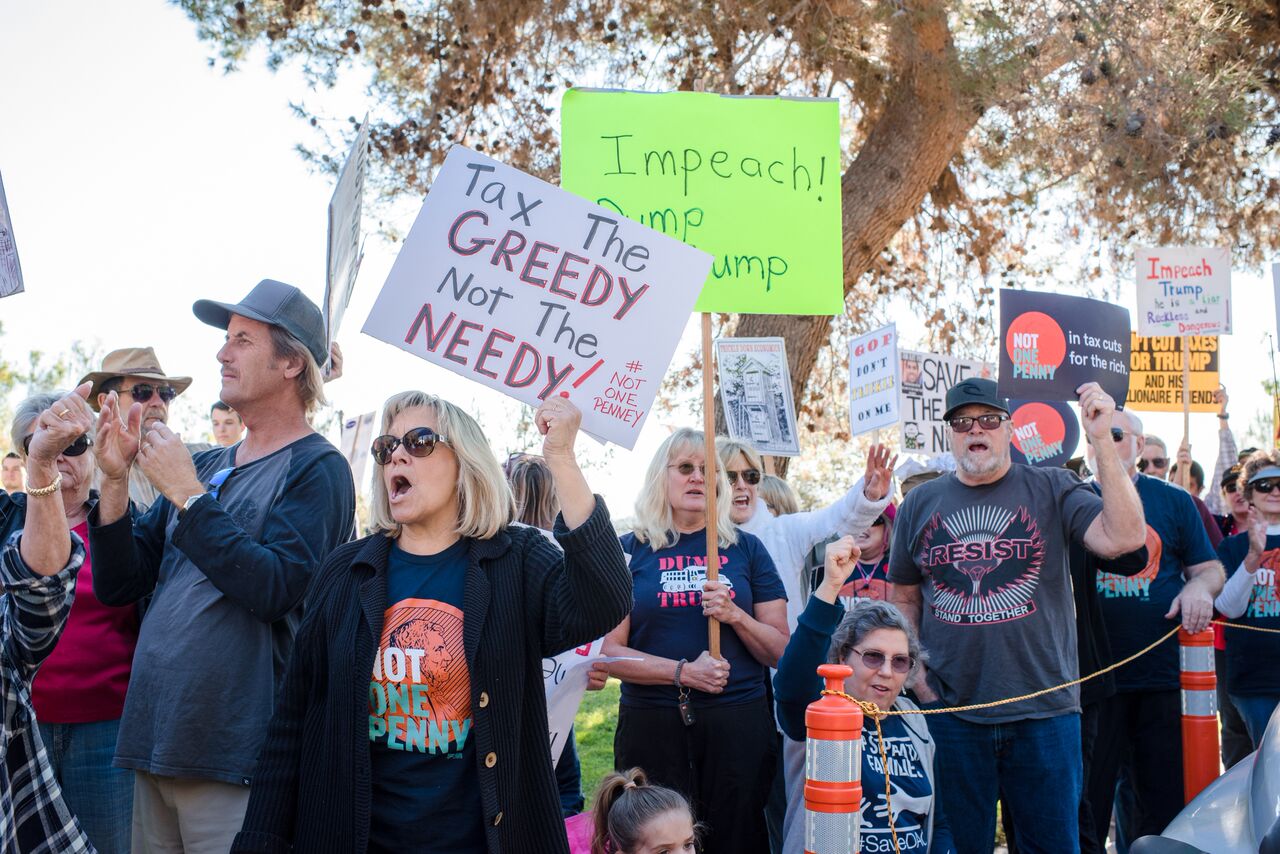 More From The Tax Scam Rally - Vista - December 19, 2017