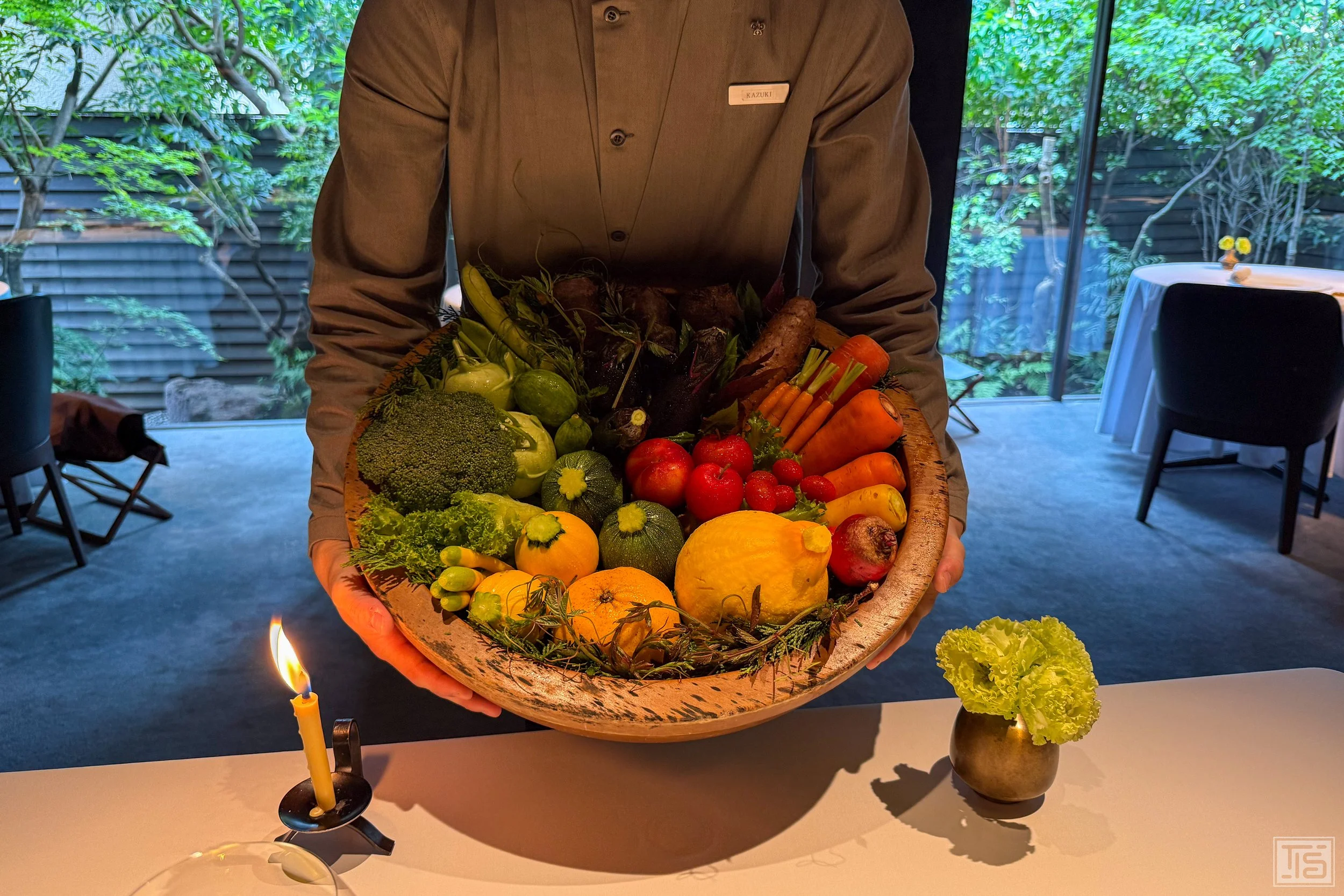 Ars longa, vita brevis: Salat aus artisanalem Gemüse im L'Effervescence von Shinobu Namae