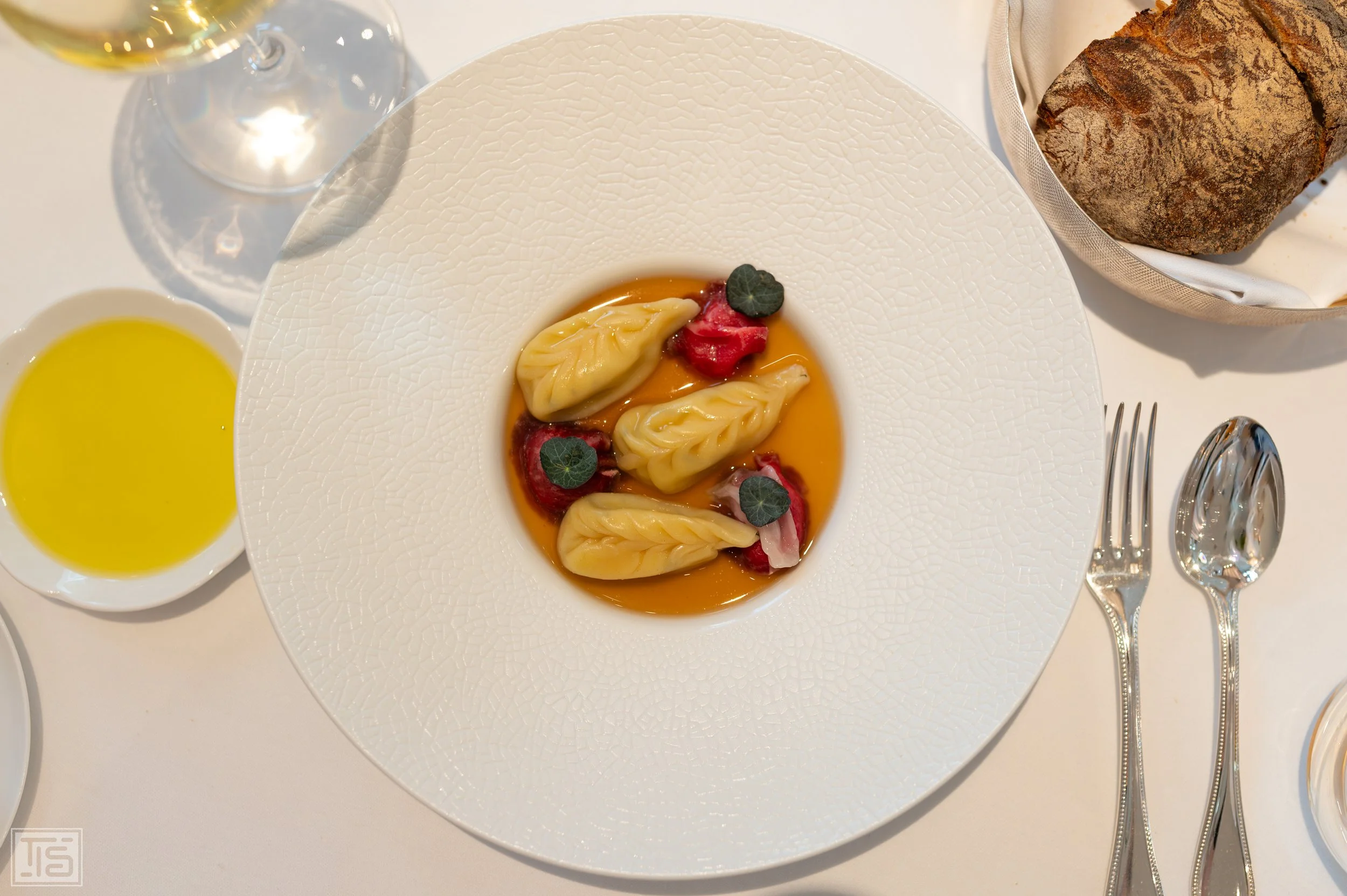 Culurgiones von Dario Moresco im Restaurant Orsini in Zuerich