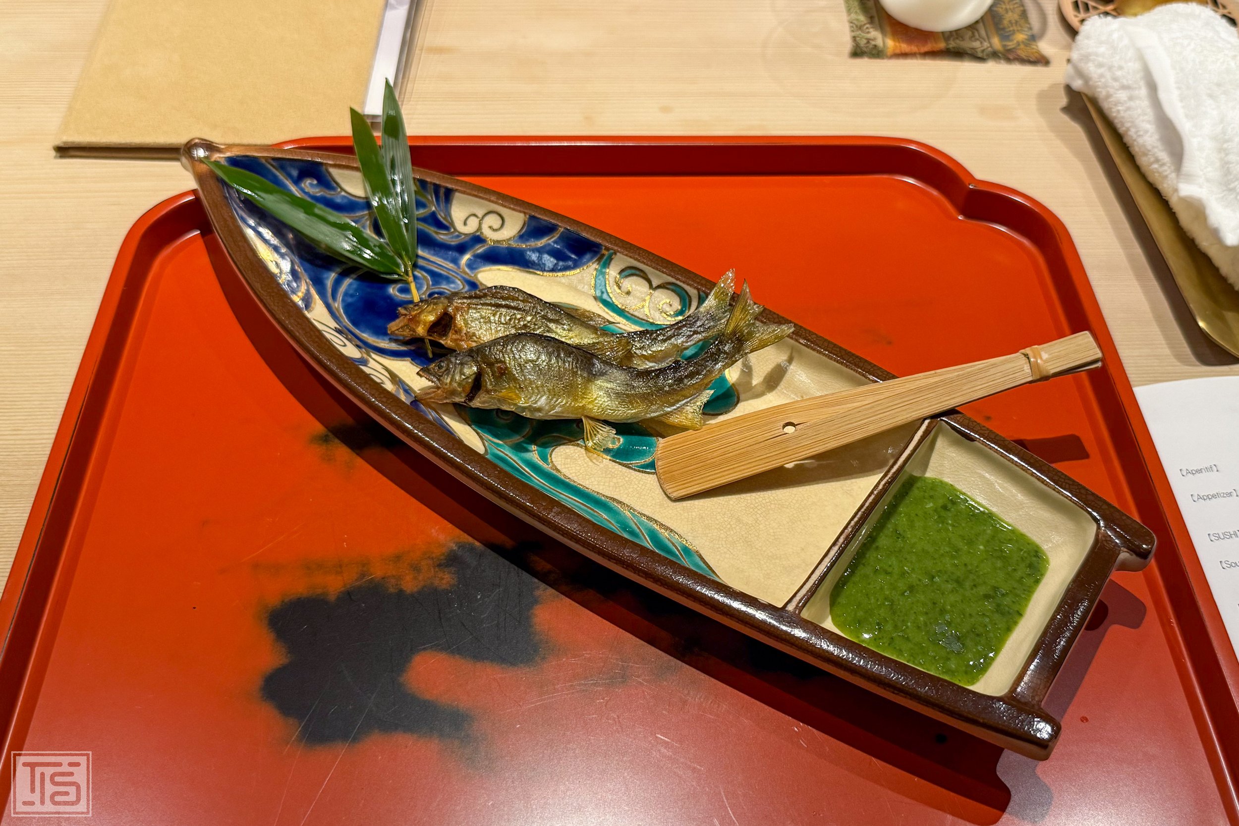 Ayu (Süssfisch) im Gion Nishikawa