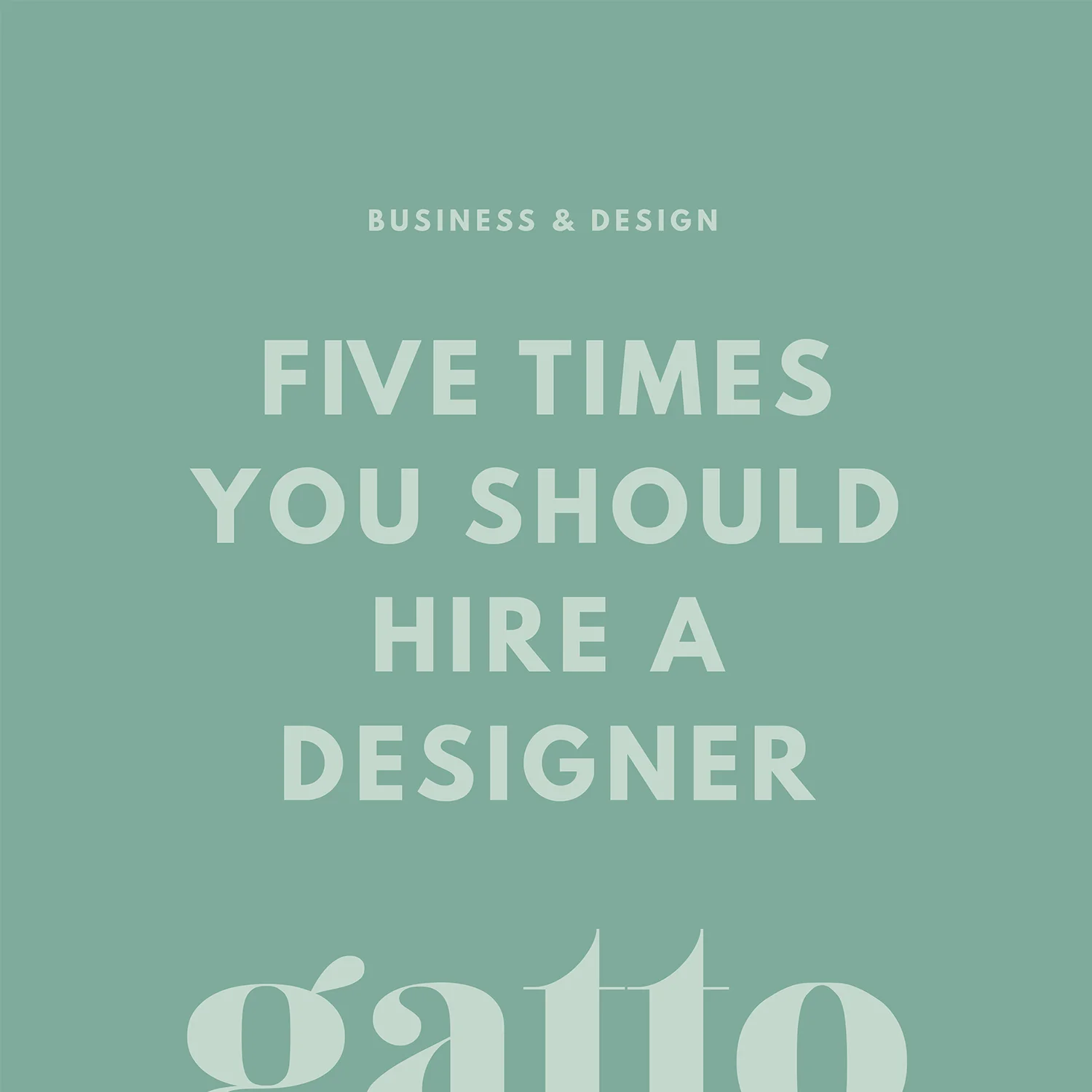 Hire A Designer | Branding & Website Design | Creative Business | Small Biz