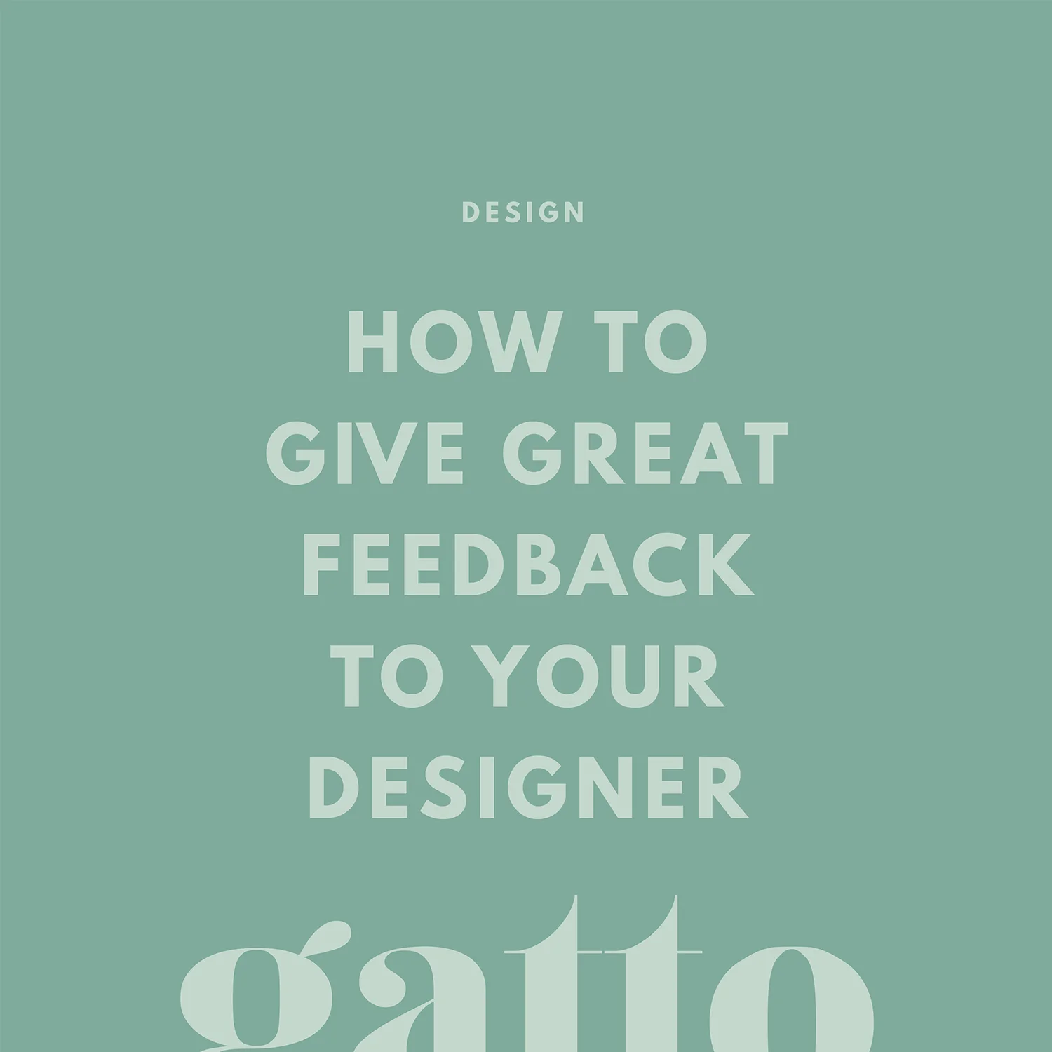 Give Great Feedback to Designer | Creative Design Business | Small Biz Tips