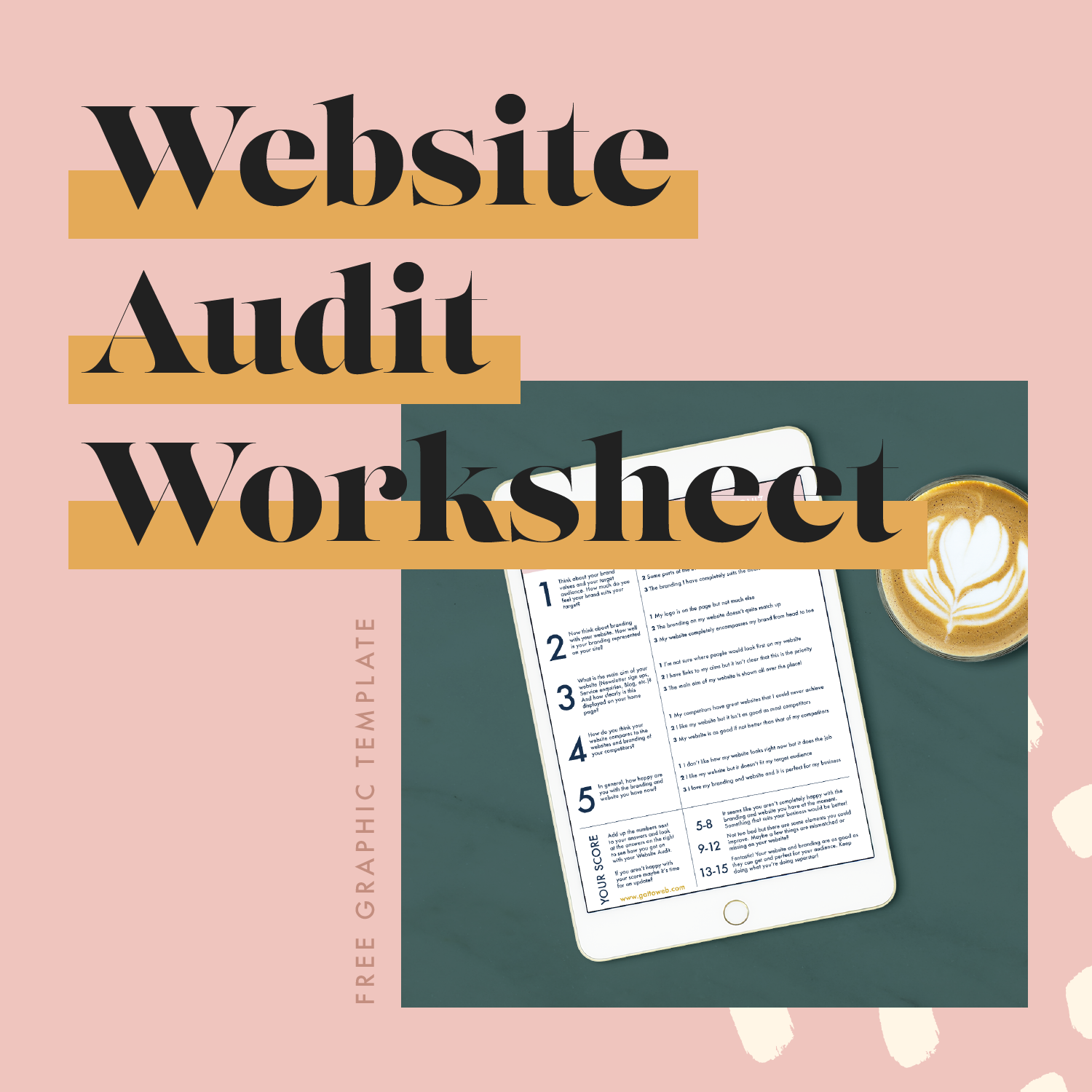 Free Website Audit Workbook | Brand Check Quiz | Gatto Creative Design Studio
