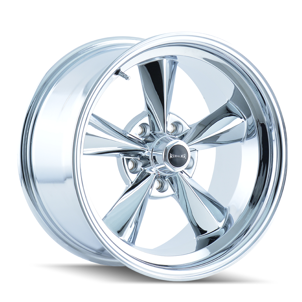 Ridler 695 Wheel with Chrome Finish 17x7/5x114.3, 0mm Offset 