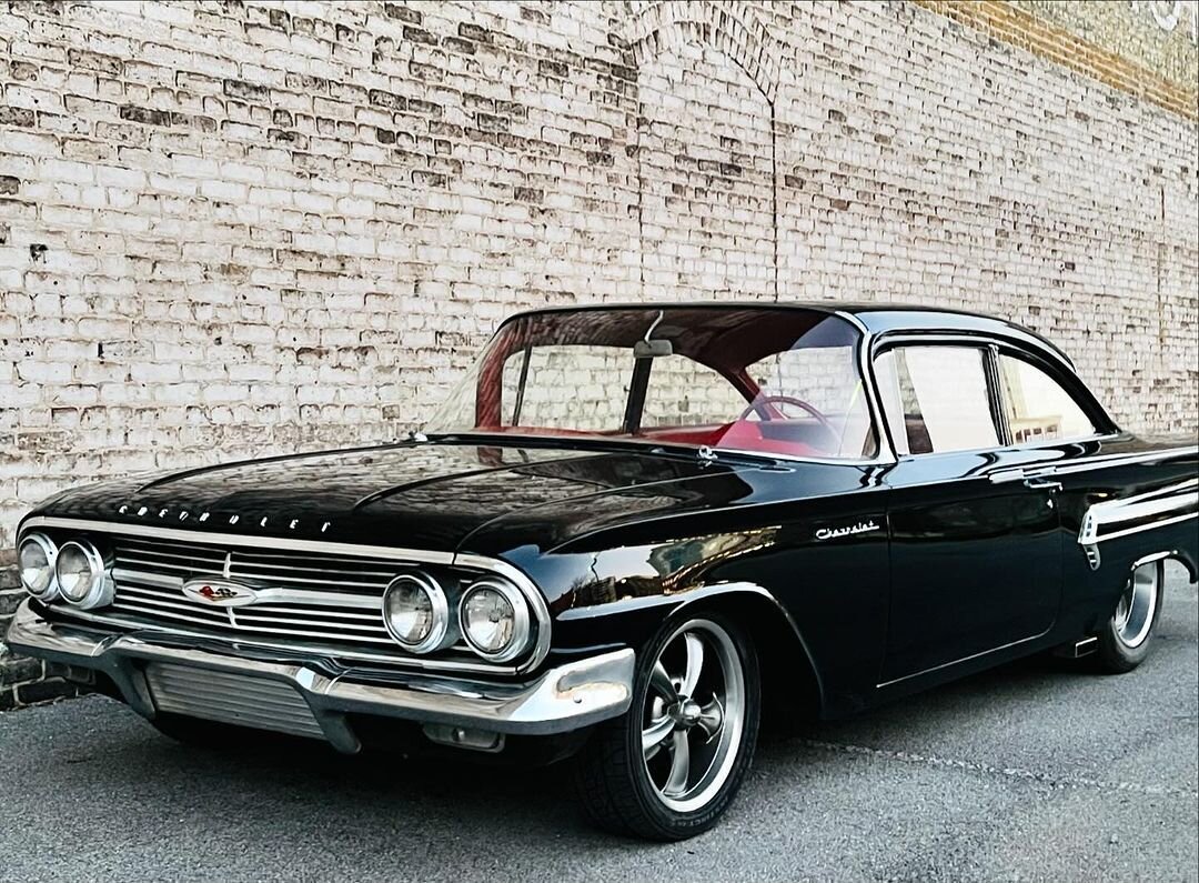 Check out this 1960 Chevrolet Biscayne on a set of sleek Ridler wheels - it's a sight to behold.! The classic lines of the Biscayne paired with the modern touch of the Ridler wheels make for a truly unique combination. #repost @steelcityclassics

#ri