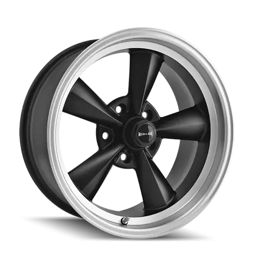 675 Matte Black W/ Machined Lip