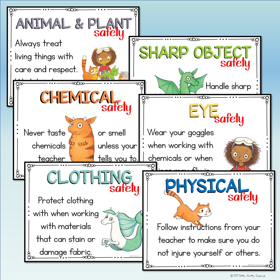 Science Safety Posters
