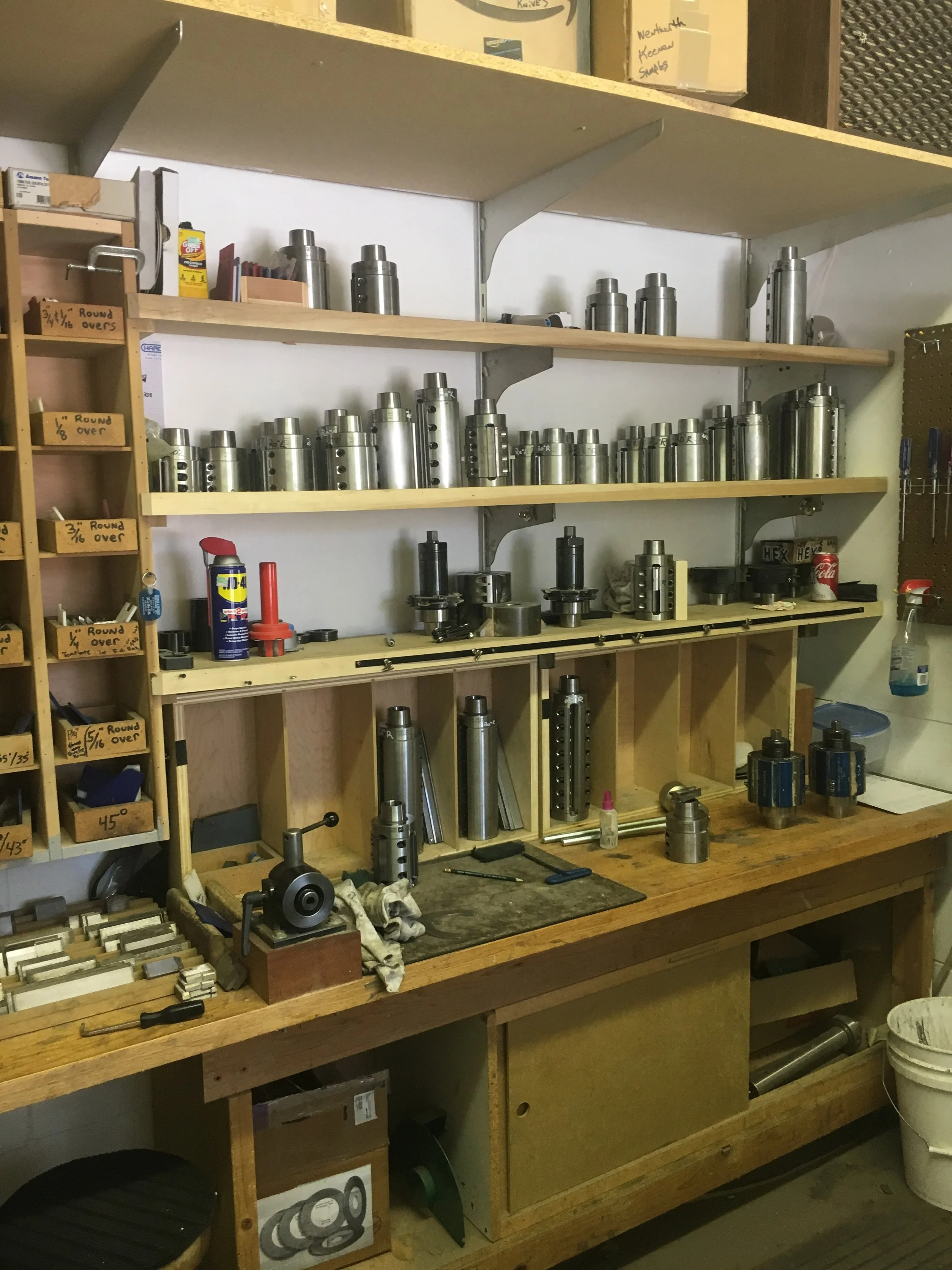 PROFILE HEADS FOR OUR POWERMAT MOLDER