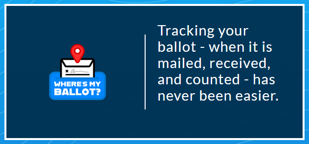 California Introduces "Where's My Ballot?" Online Service to Track Mailed in Ballots.