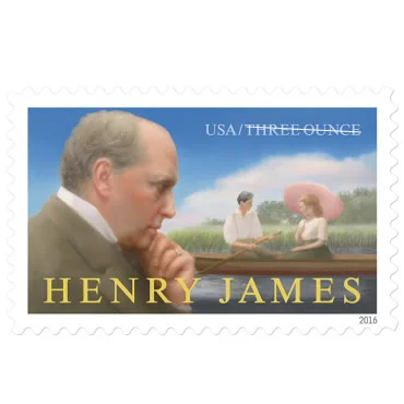 3 oz. Stamp (2 oz. square envelope) - Henry James - $0.85