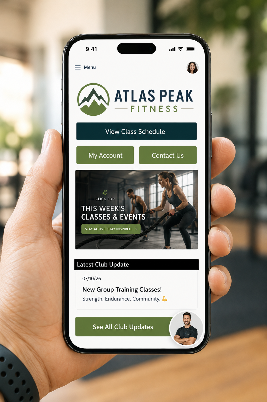Progressive App Marketing helps health clubs & fitness brands stay in touch with their members — without email spam, SMS compliance hassles, or expensive native apps.