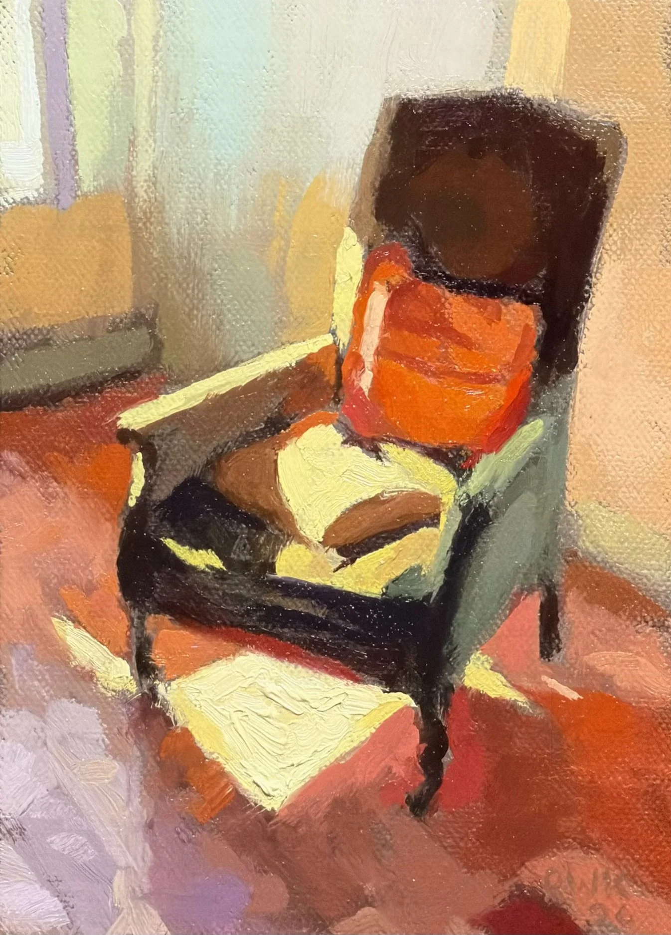 Chair in Grange Neuve, 7x5, 2025.jpeg