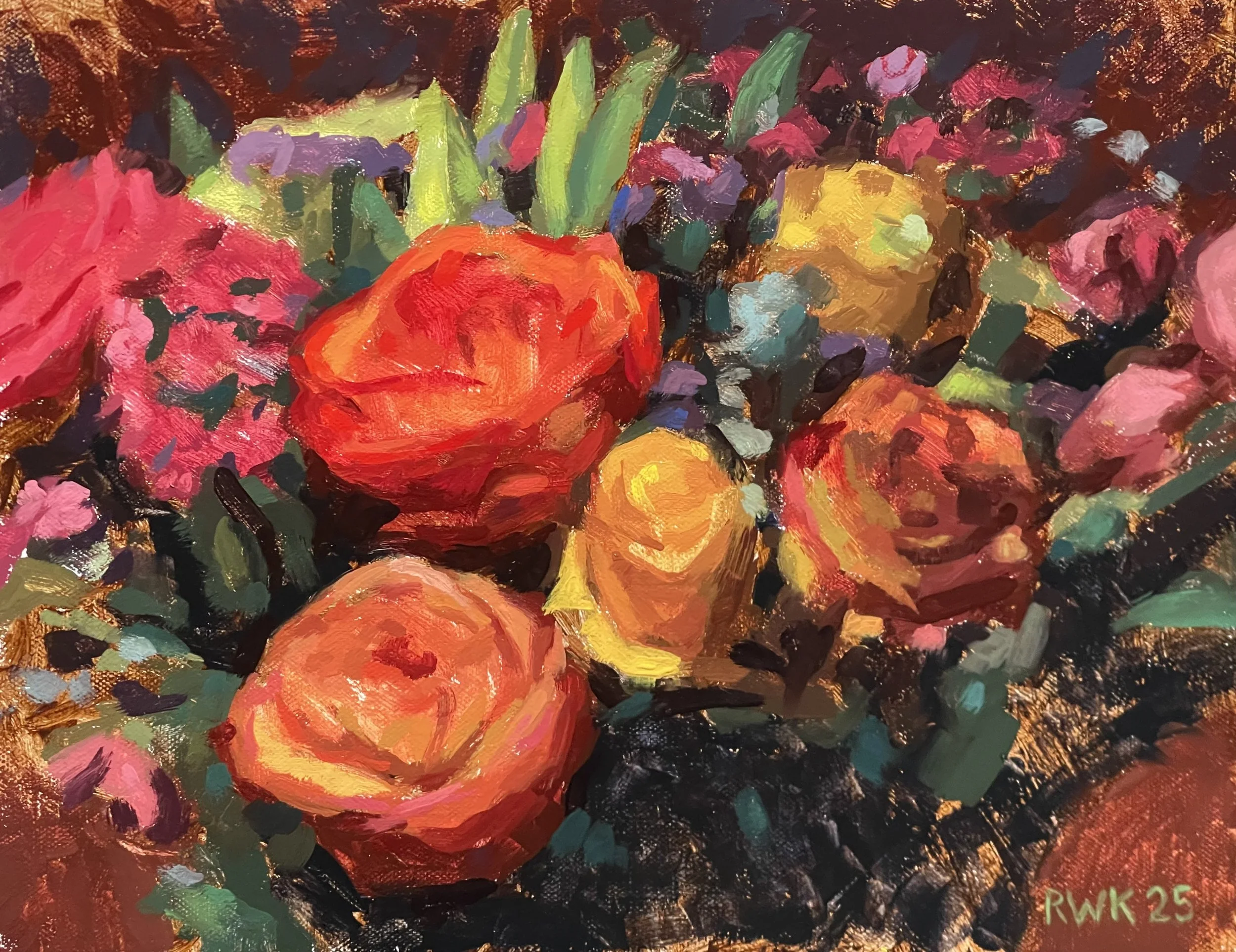Bouquet, 11x14 inches, 2025.jpeg