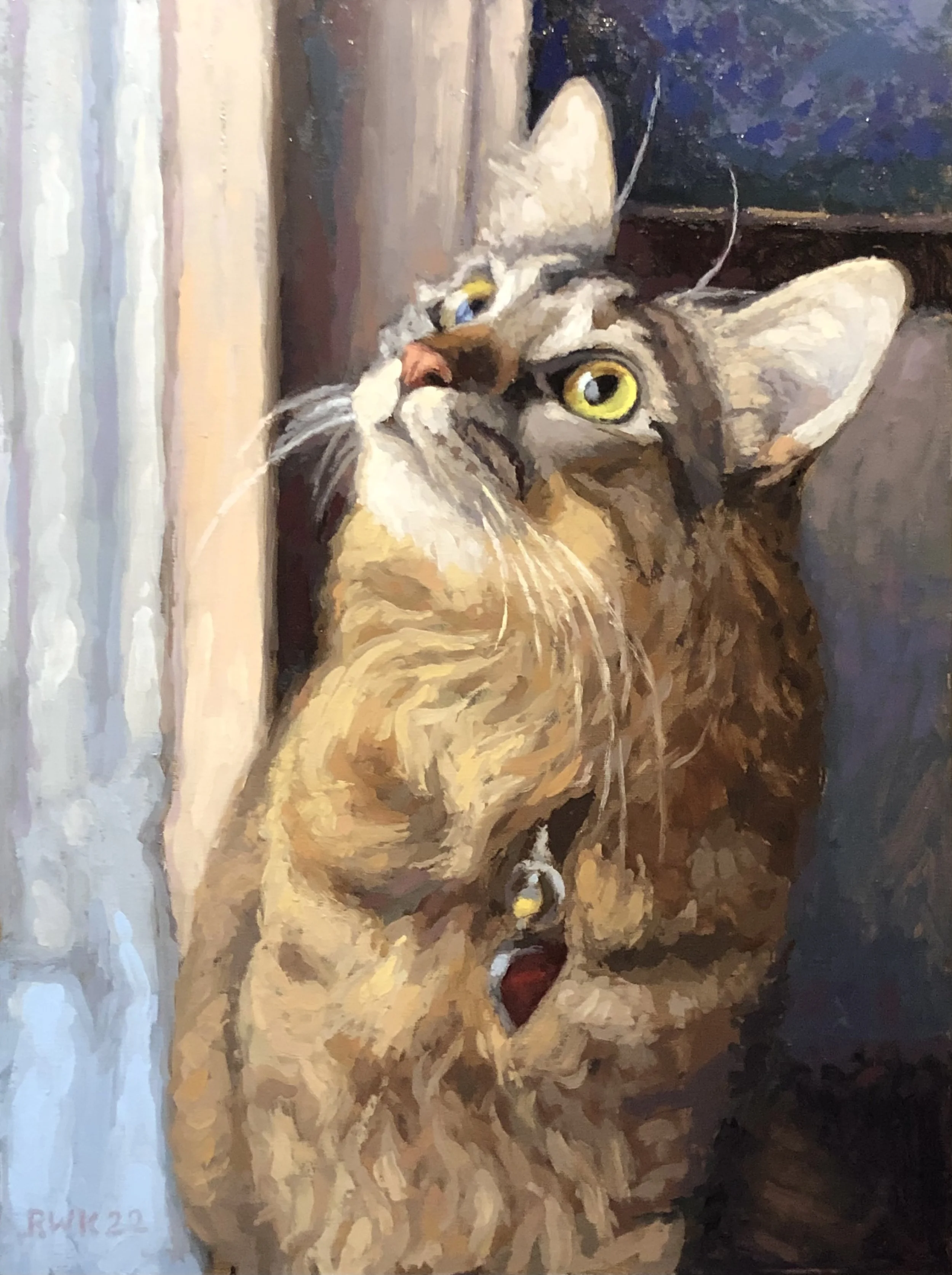 Clay Cat, 14x11?, 2022.jpeg