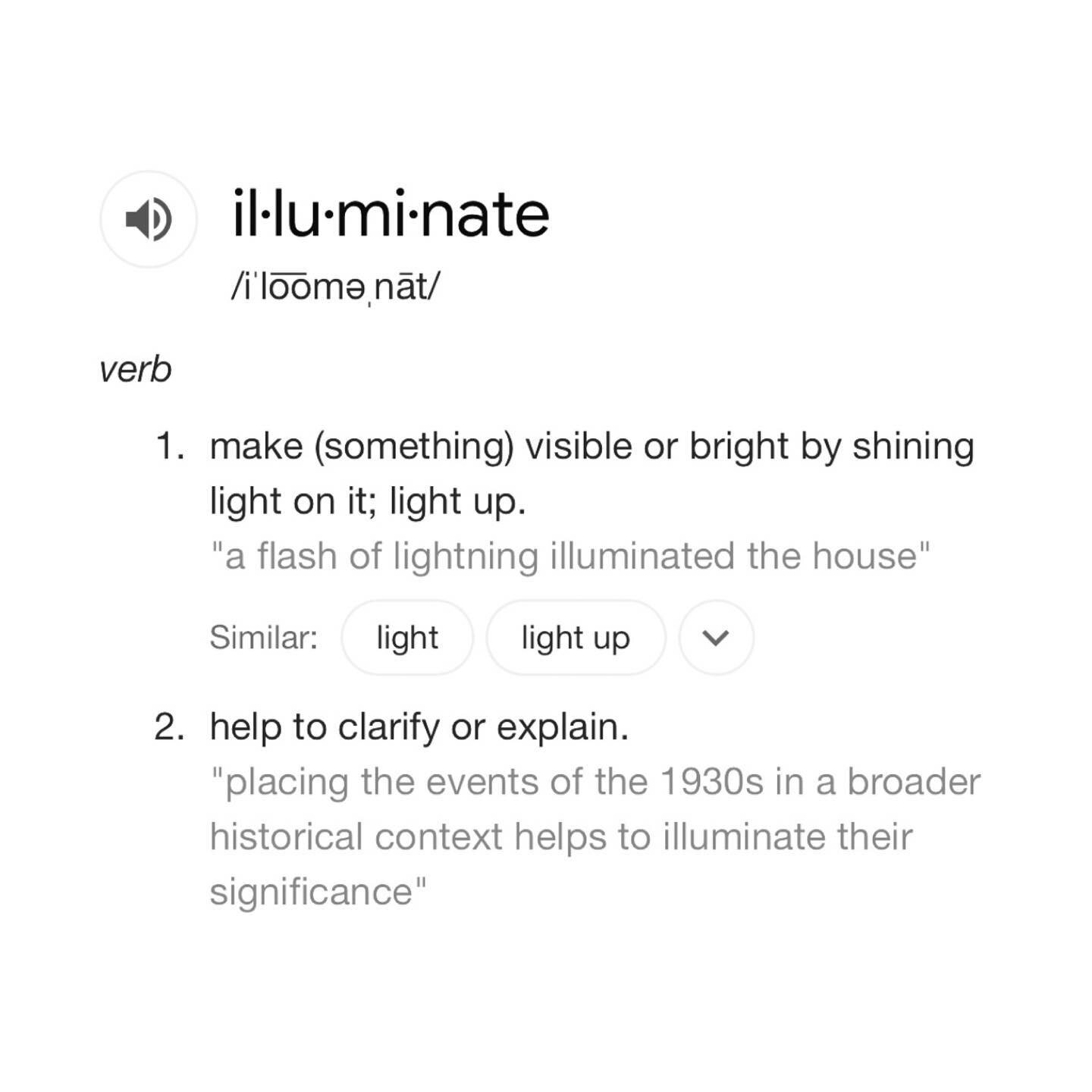 My word for 2021 is ILLUMINATE 💡

As I was creating my mood board for January, this word came to mind and when I looked up the definition it really spoke to my feels for this new year. 

I started creating words for the year about 3 years ago and I 