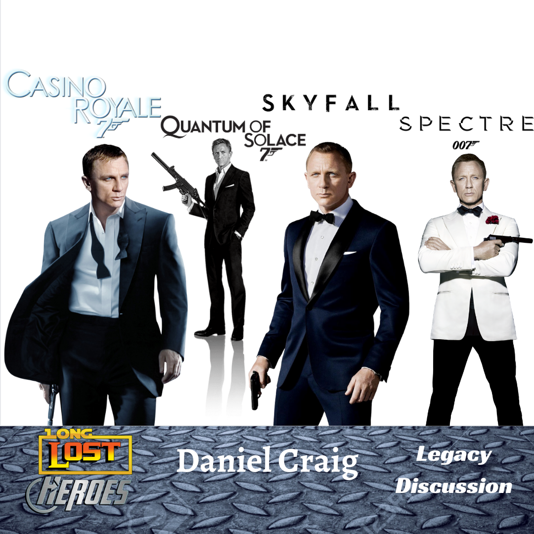 Daniel Craig's James Bond Films episode artwork