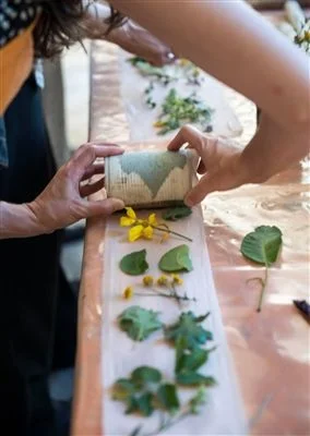 Mother's Day Duo present Eco Printing
