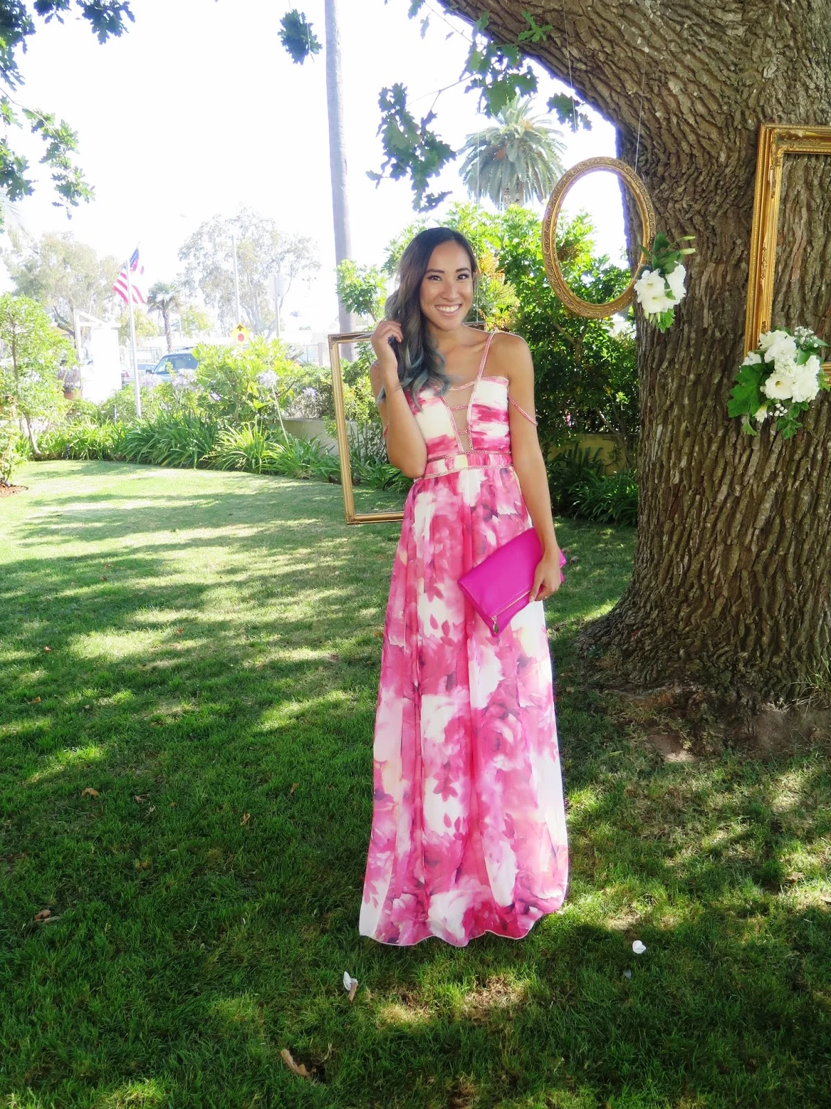 Spring Floral Wedding Attire