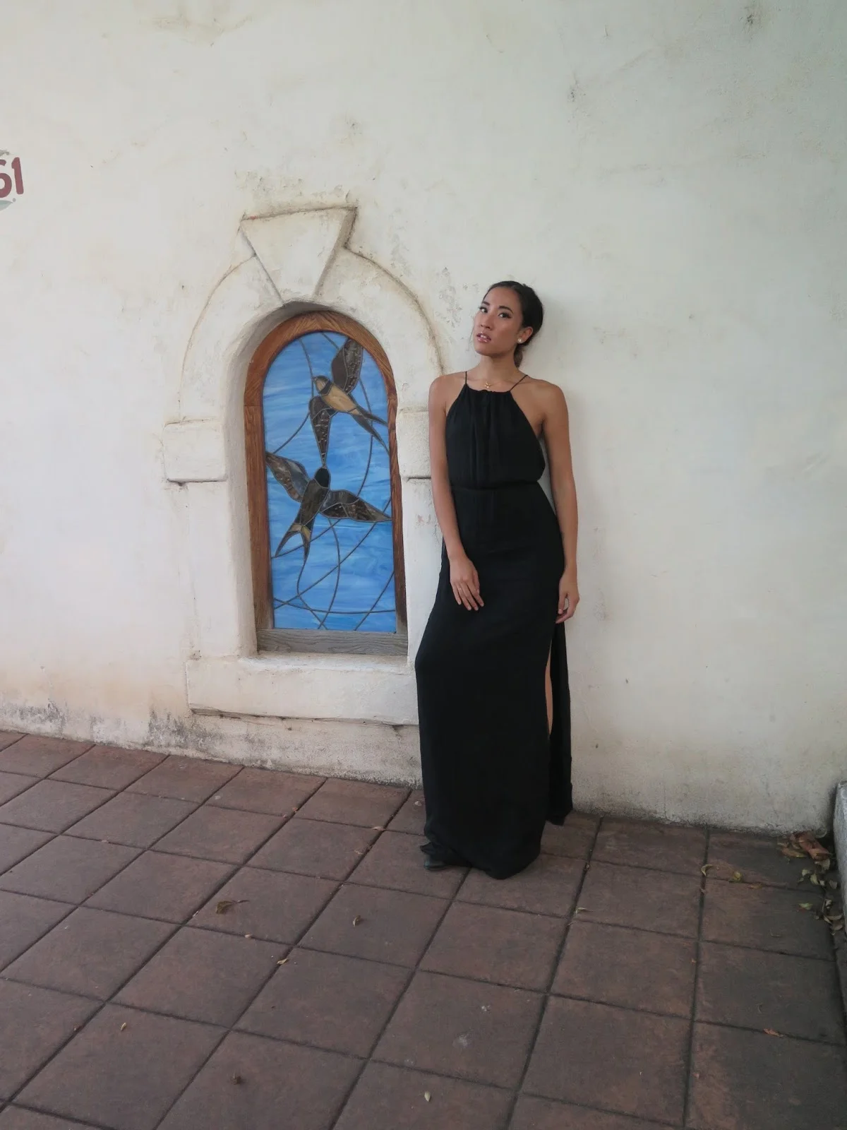 16th Colony Black Maxi Dress to an Evening Wedding Reception