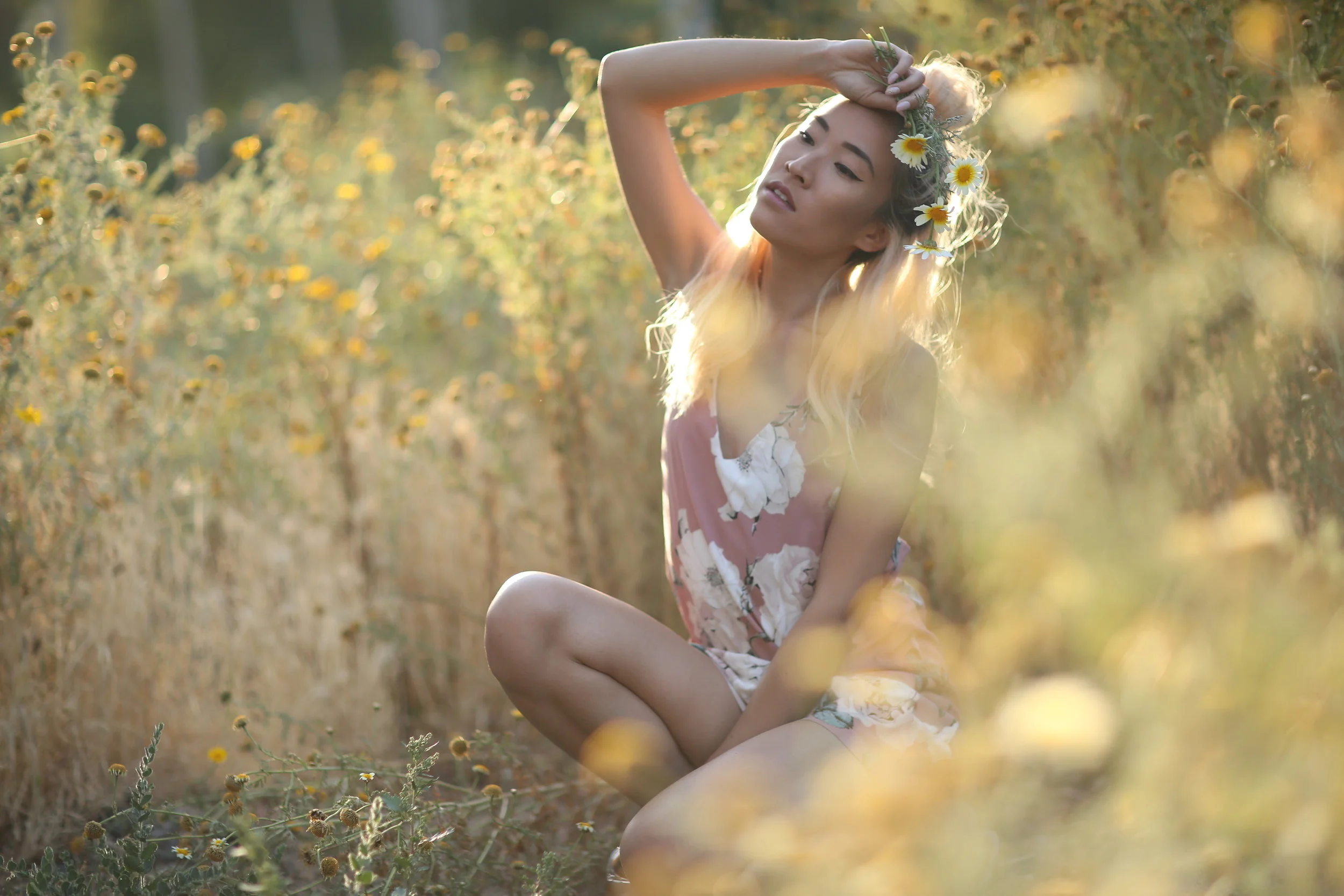 Summer Wildflowers and Roses with Lira Clothing 
