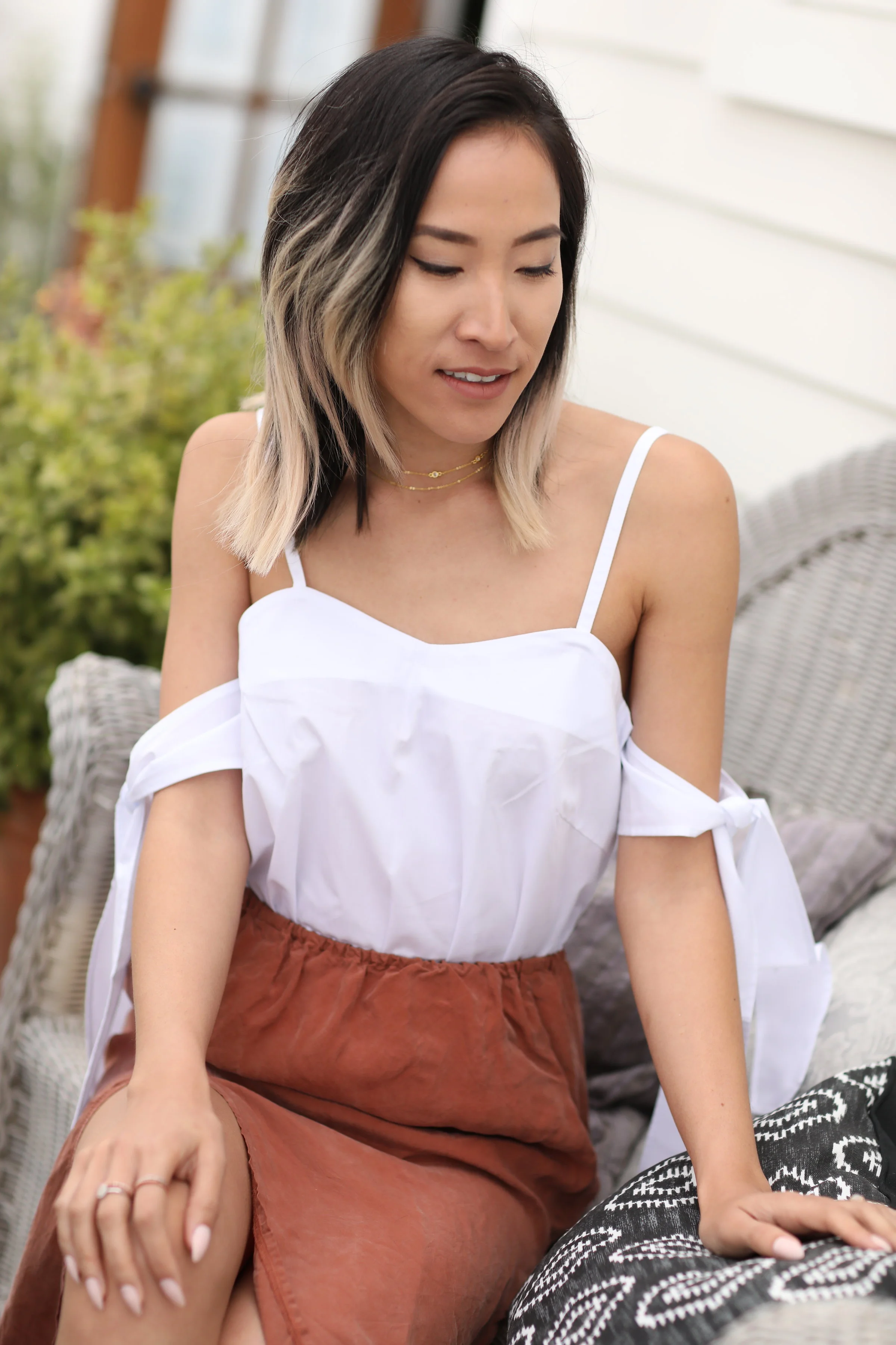 Twist on the Crisp White Shirt for Summer with Kestan