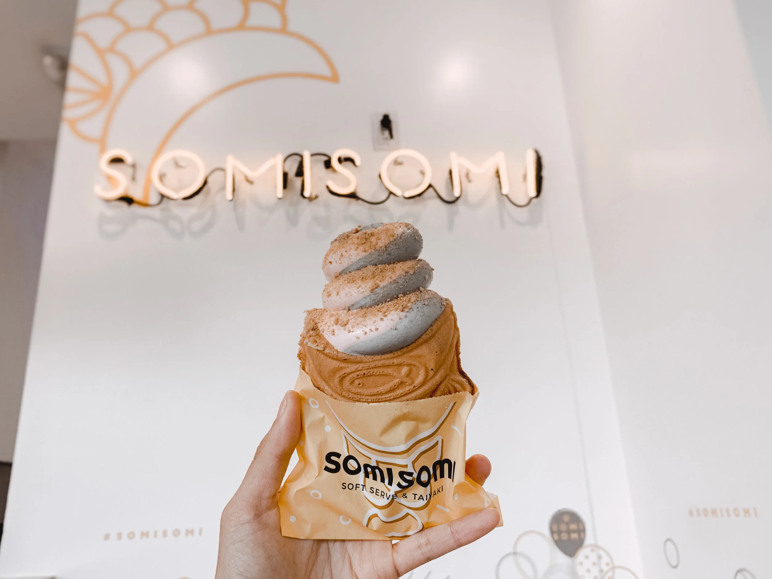 Somi Somi Soft Serve Taiyaki at Irvine Spectrum Center