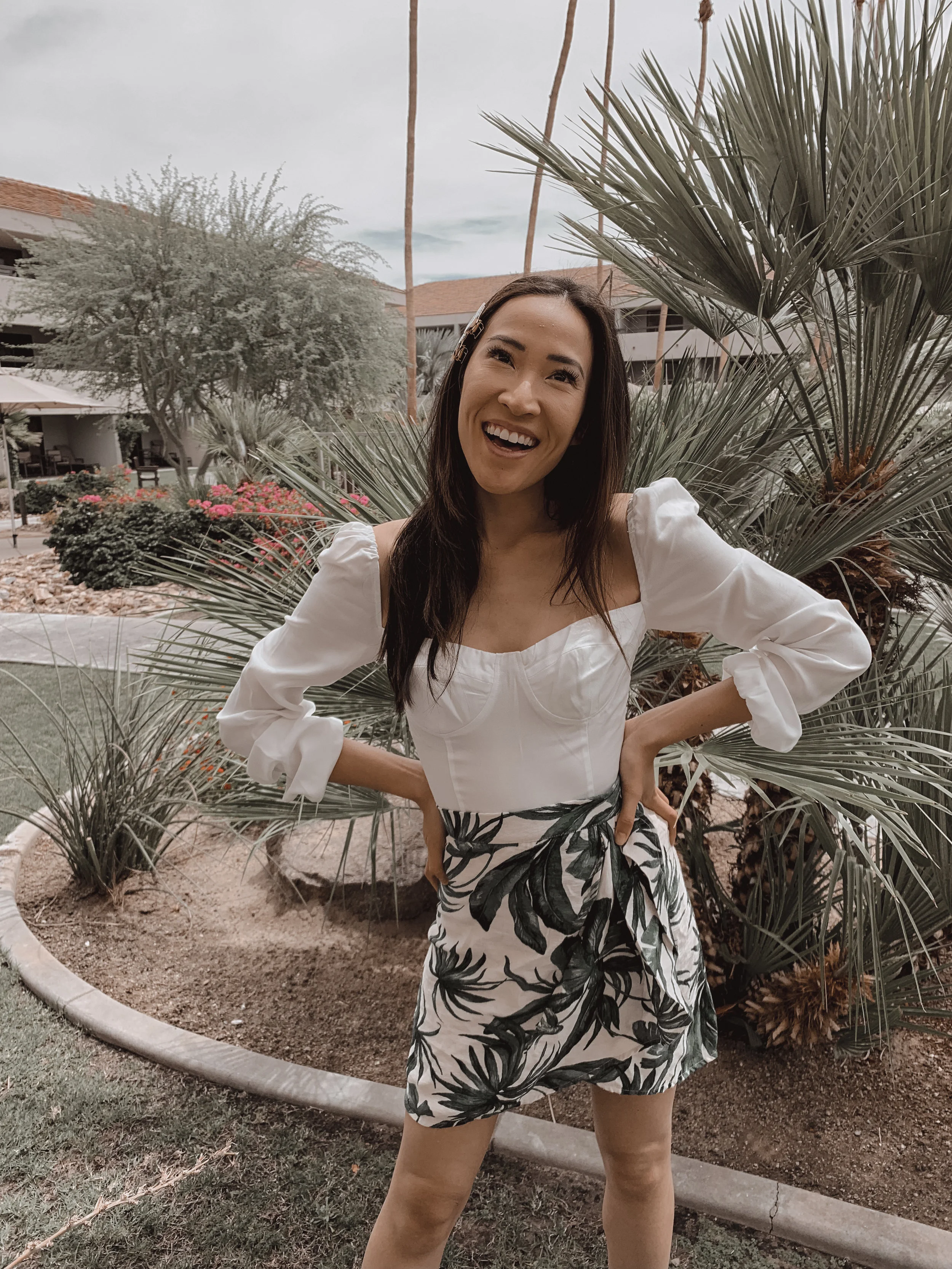Easy Bodysuit and Skirt Styling 