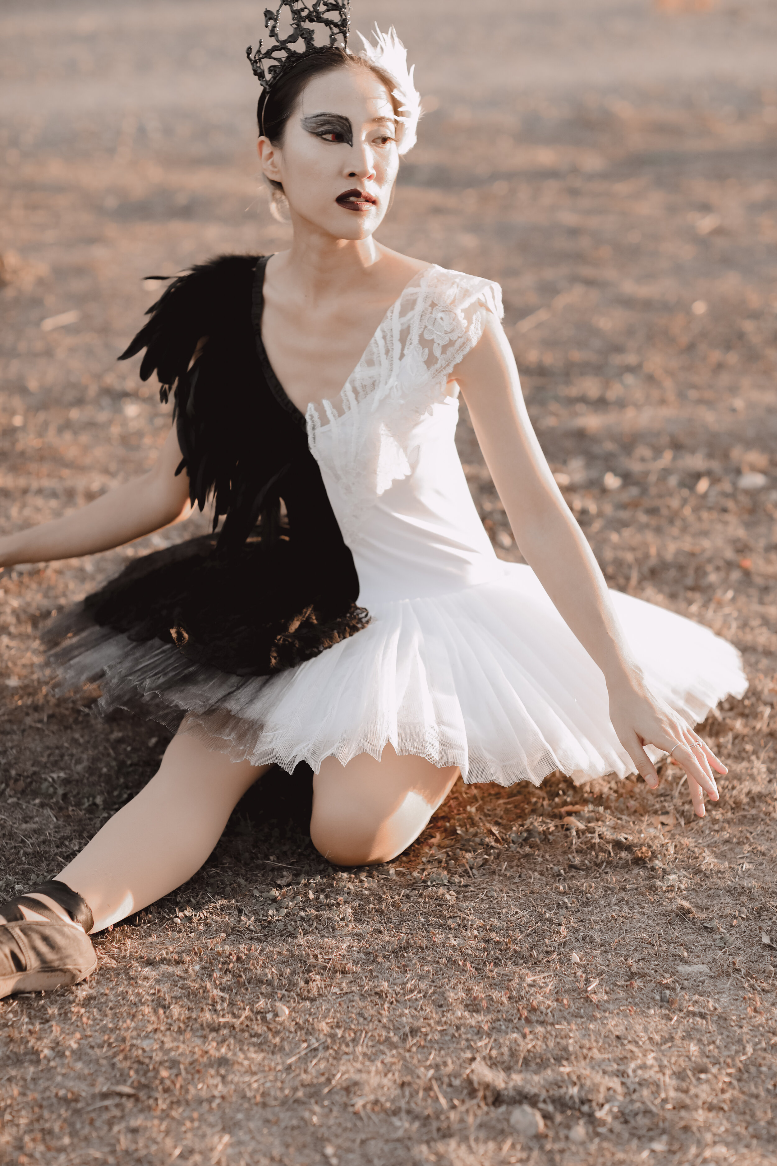 Black Swan Halloween Costume DIY — AMANDA N HAMMOND