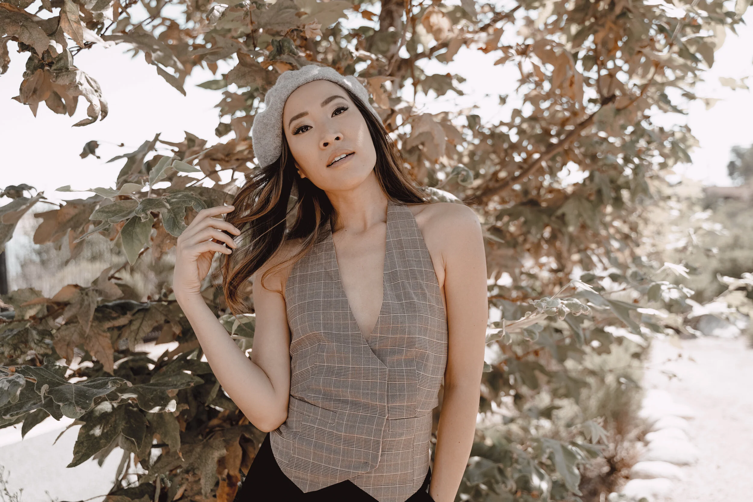 Vest &amp; Beret Combo for Fall 