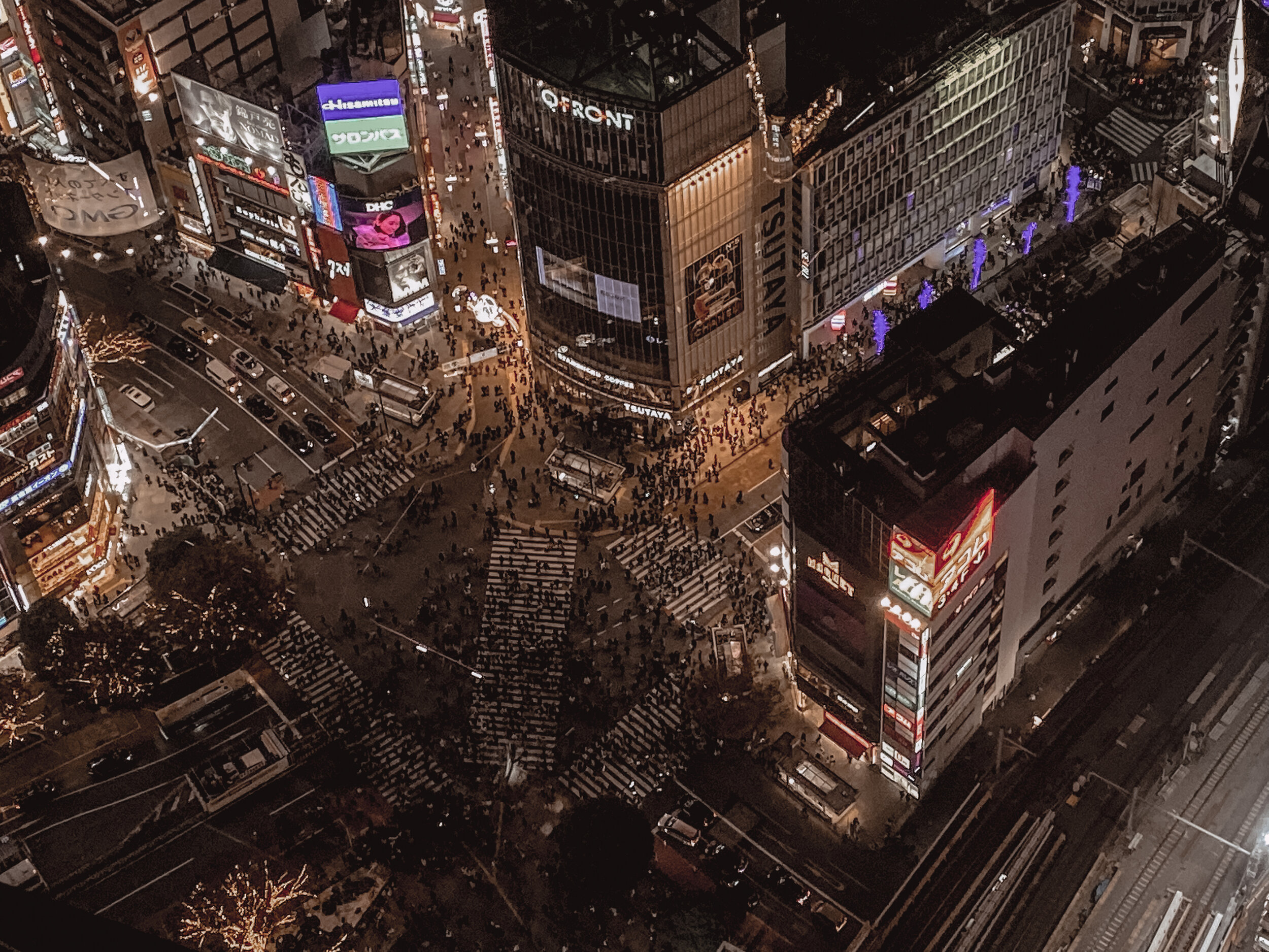 Shibuya Sky 360° Rooftop Observation Deck View in Tokyo, Japan