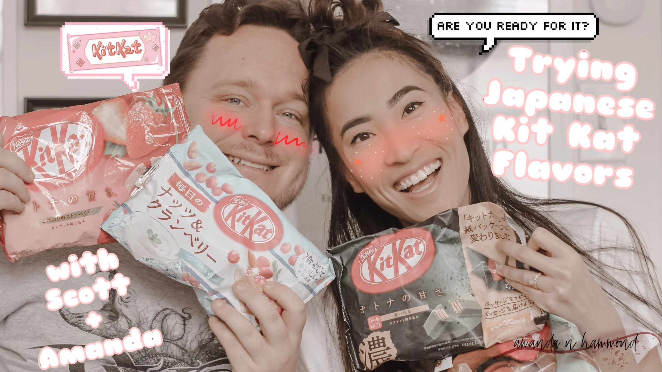 Trying 5 Japanese Kit Kat Flavors 