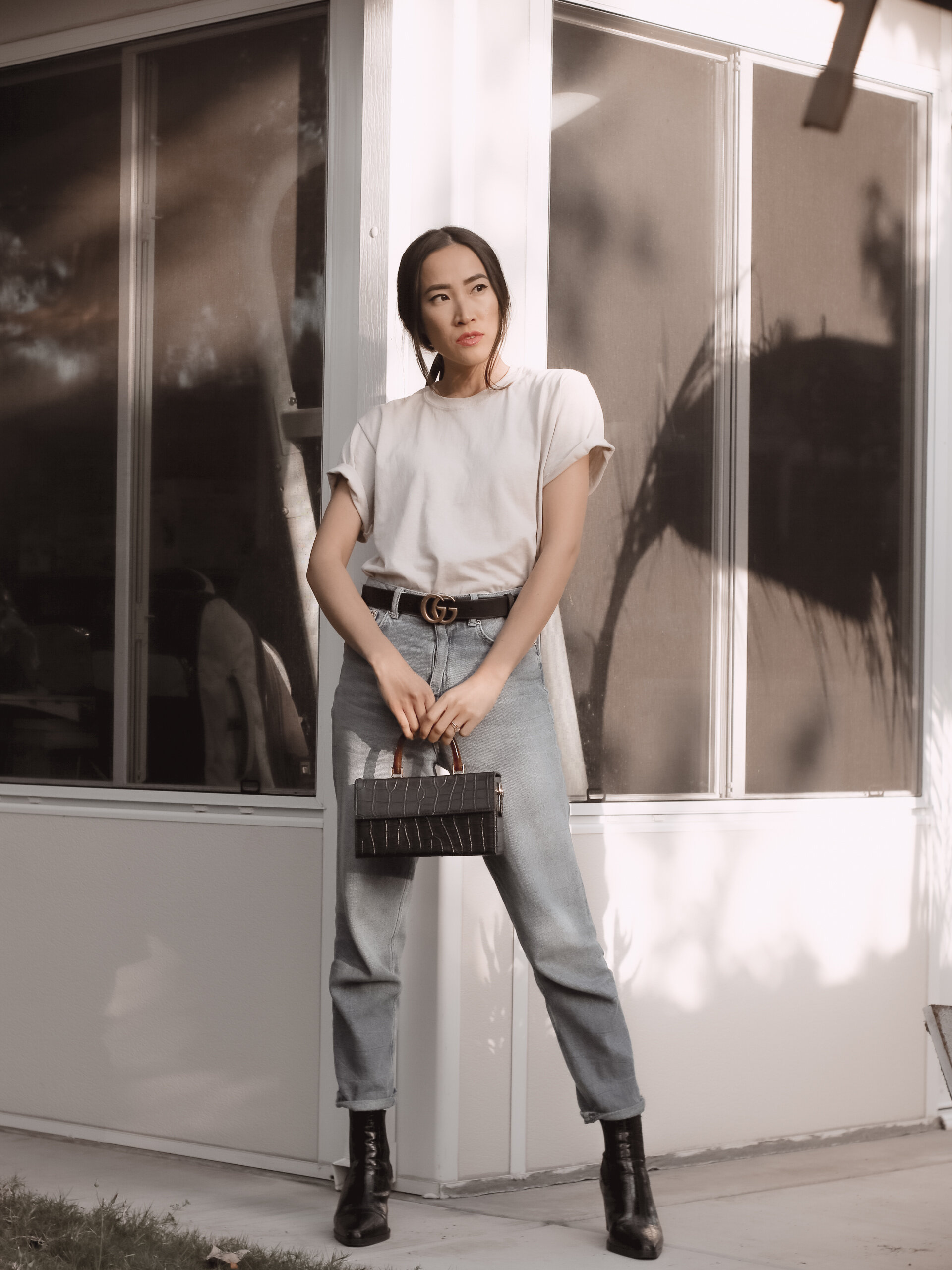 Casual Outfit Styled with Gucci Belt — AMANDA N HAMMOND