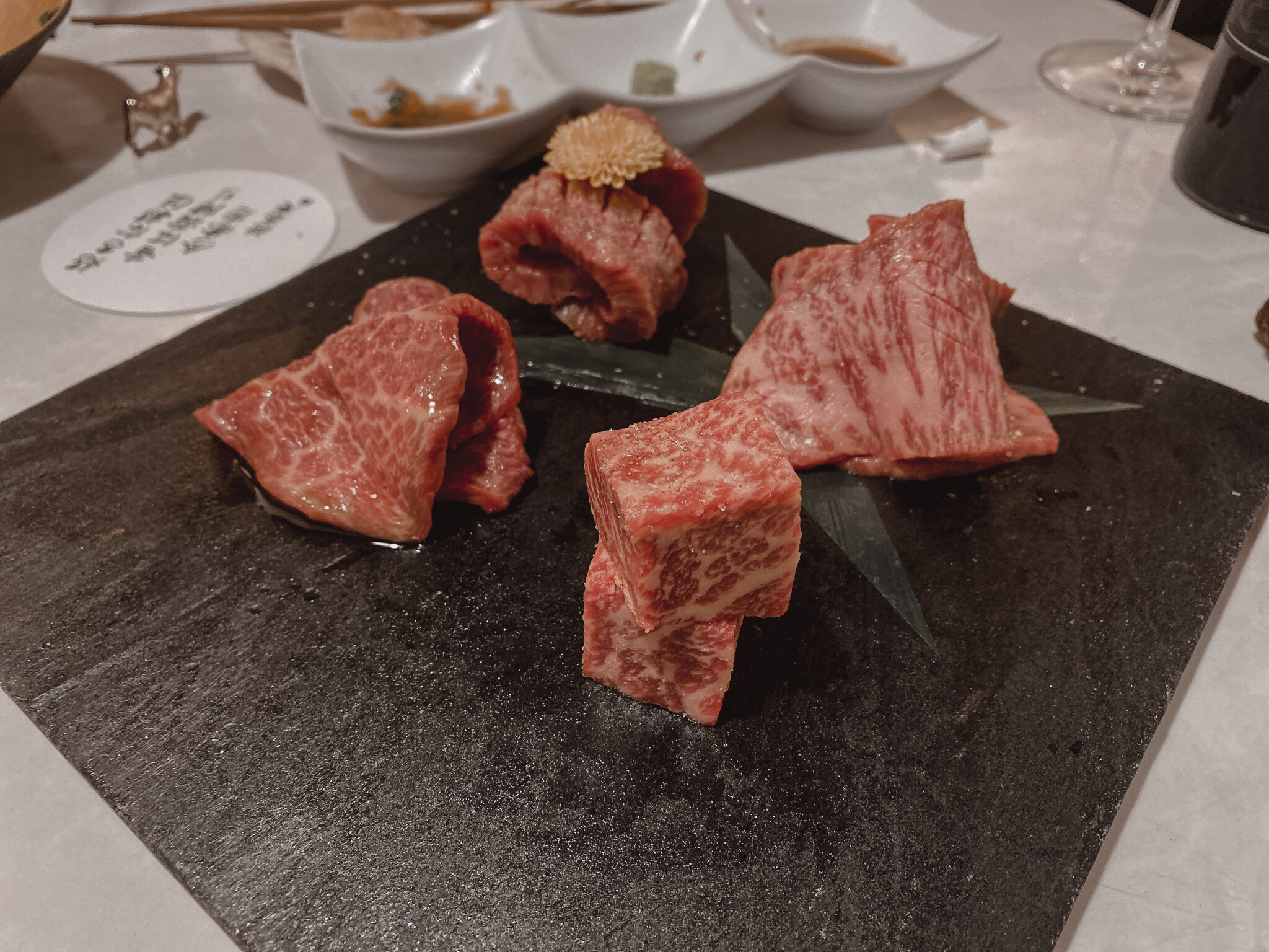 Wagyu Beef Cuts Japanese BBQ Yakiniku