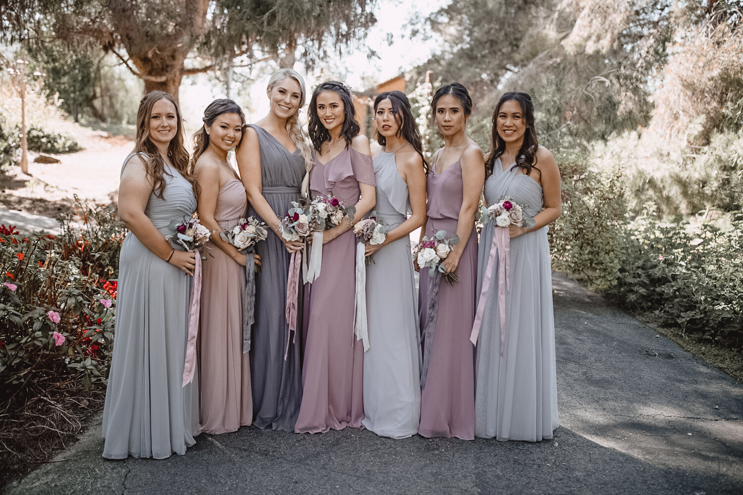 Hammond Wedding Bridesmaid Line Up - Faye Gedik