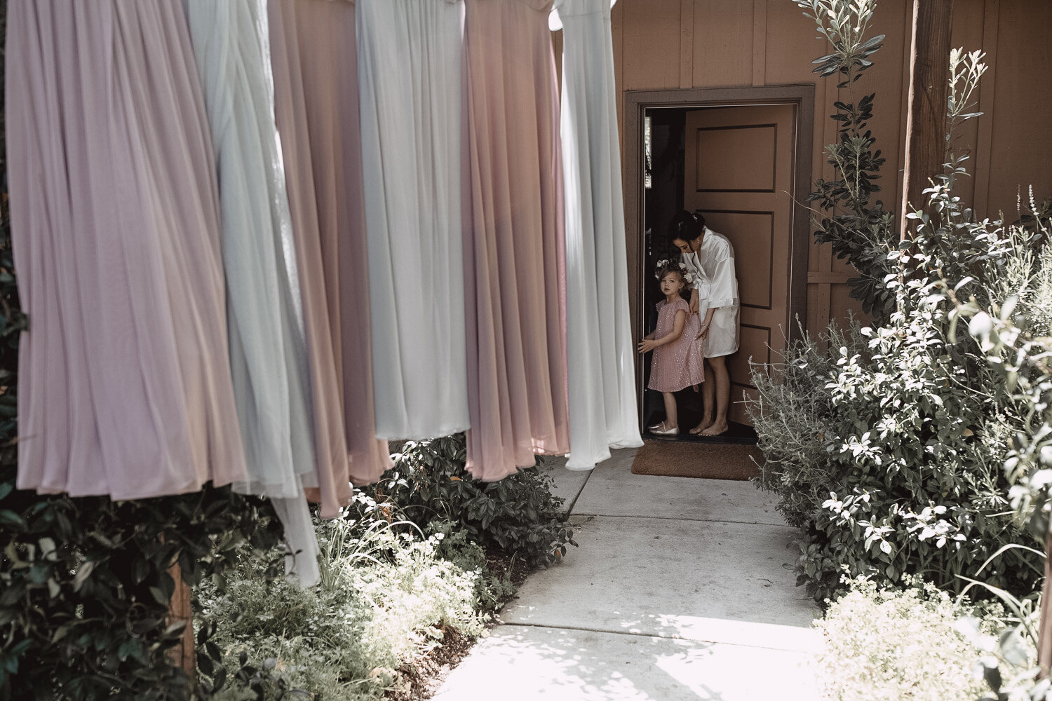 Hammond Wedding Bridesmaid Dresses Hanging - Faye Gedik