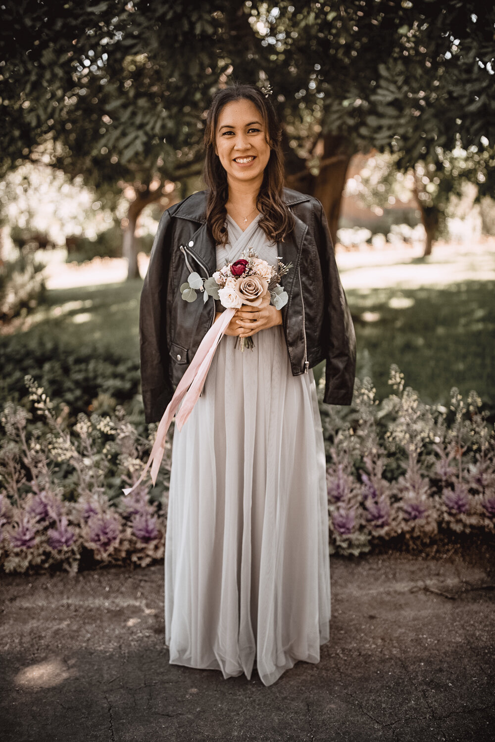 Bridesmaid Birdy Grey Christina Light Grey Dress