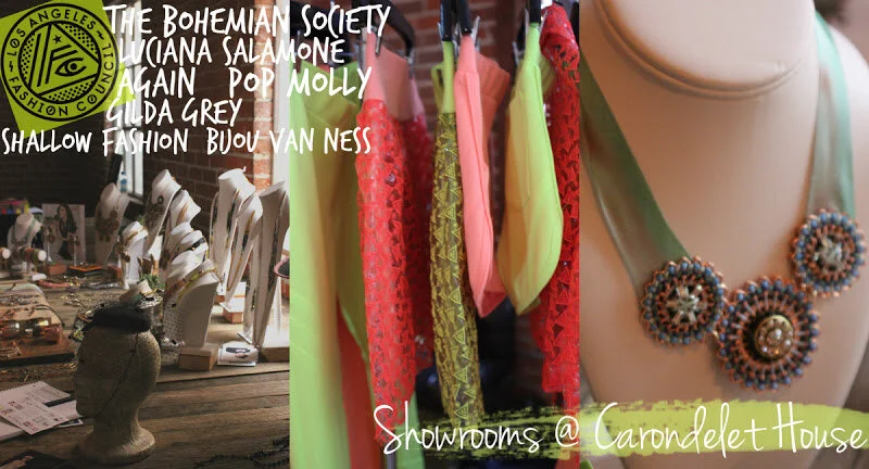 Designer Showroom Displays with LA Fashion Council