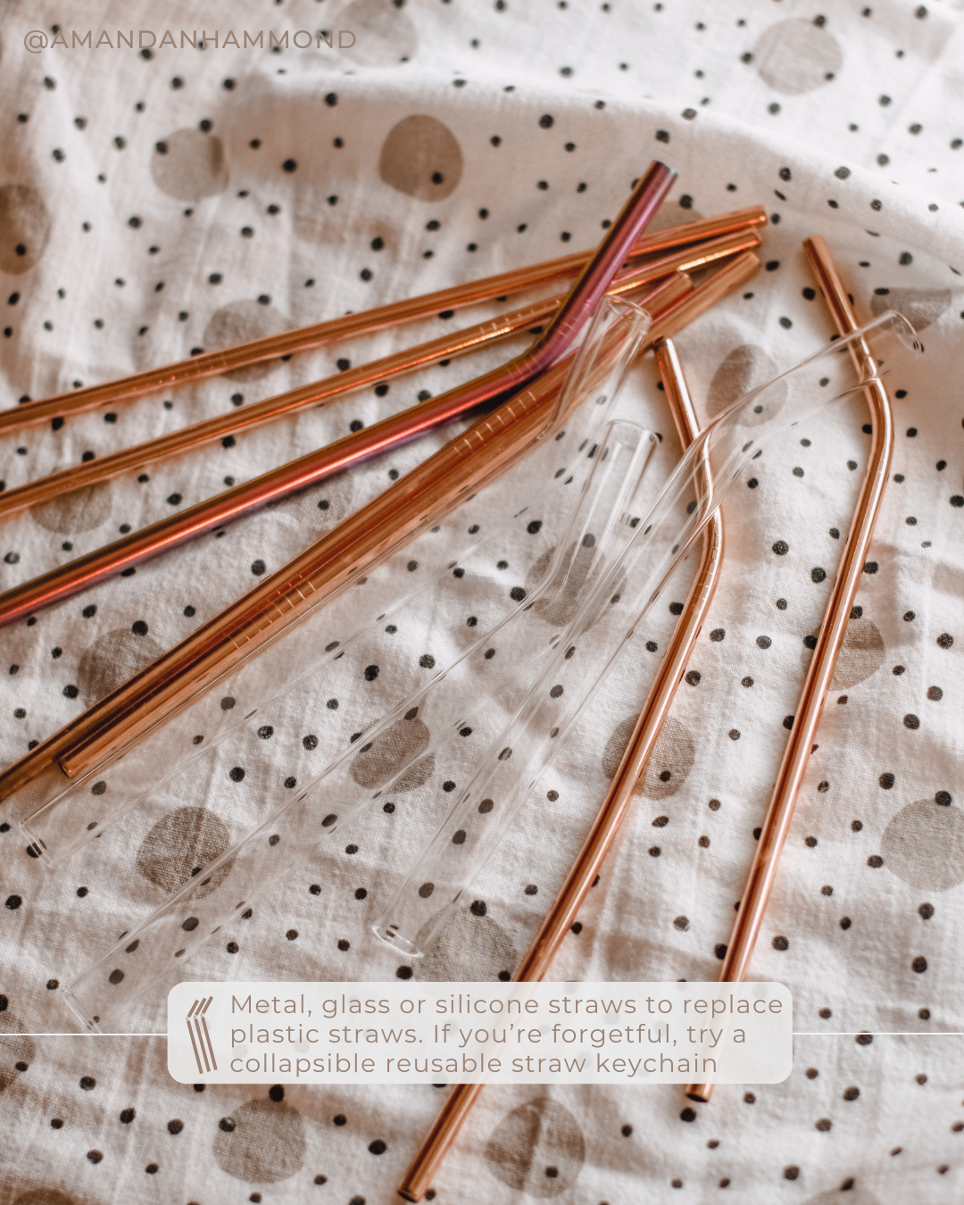 Reusable Straws - Amanda N Hammond