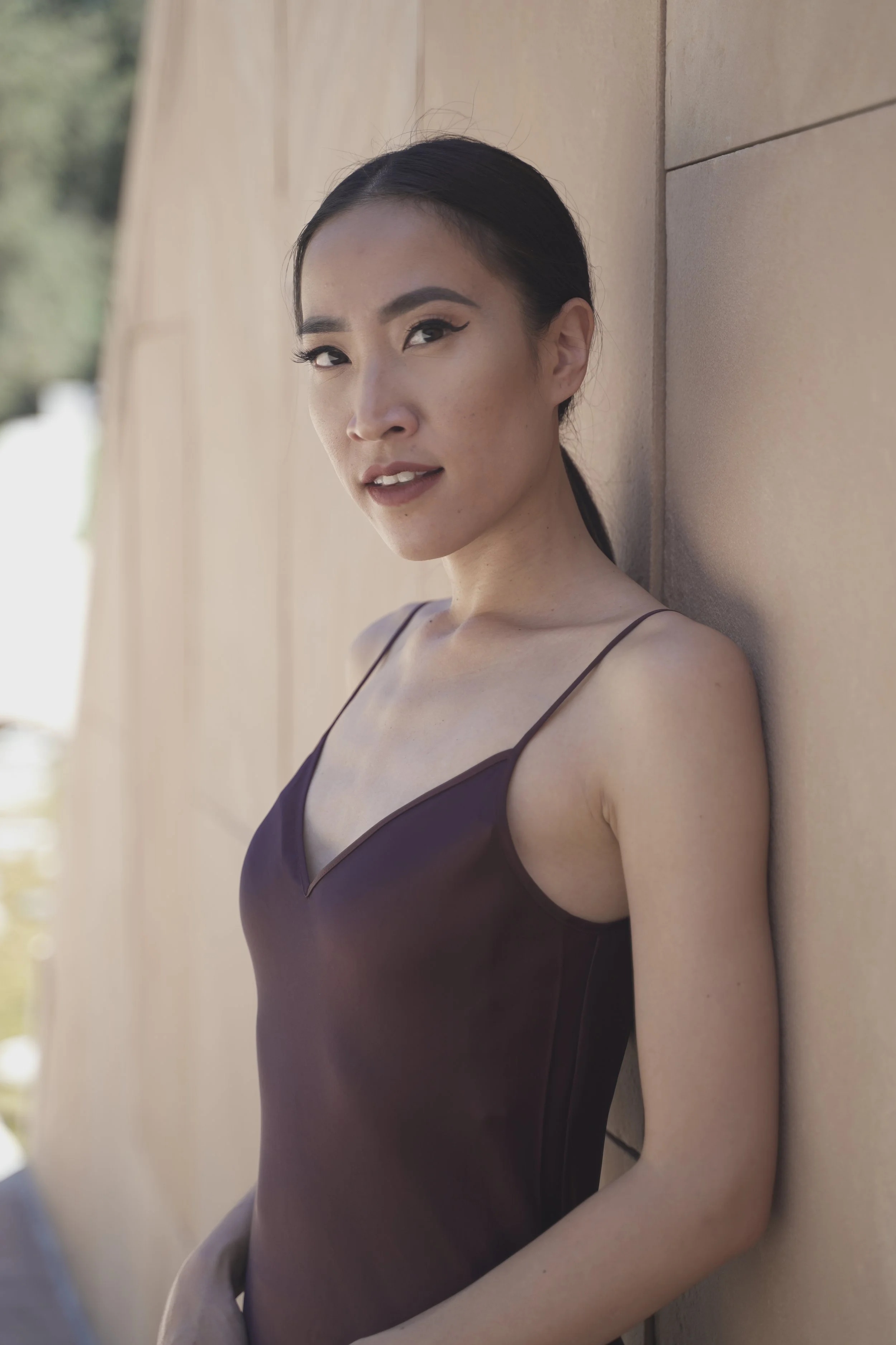 Close Up Amanda N Hammond in Slip Dress 3.JPG