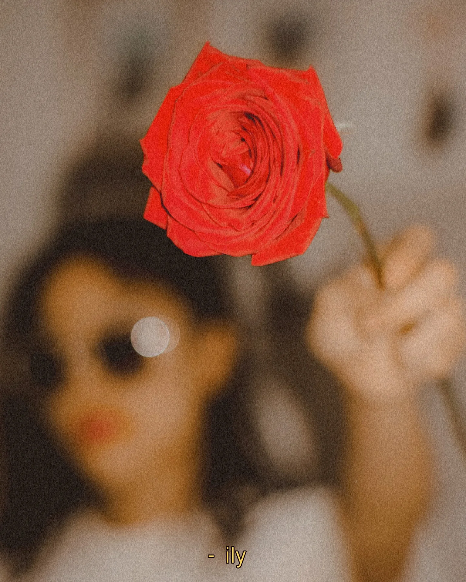 Valentine's Day Self Portraits with Glitter Heart Sunglasses
